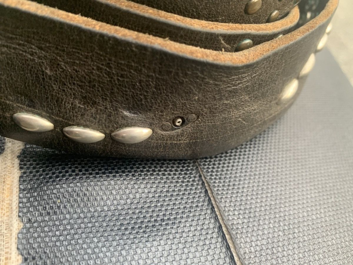 Vintage Vintage western inspired studded leather belt Size 36 - 5 Thumbnail