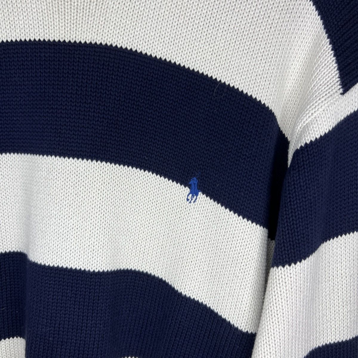 Polo Ralph Lauren × RRL Ralph Lauren × Vintage Vintage 90’s Polo by Ralph Lauren Knitted Sweater Size US XL / EU 56 / 4 - 4 Thumbnail