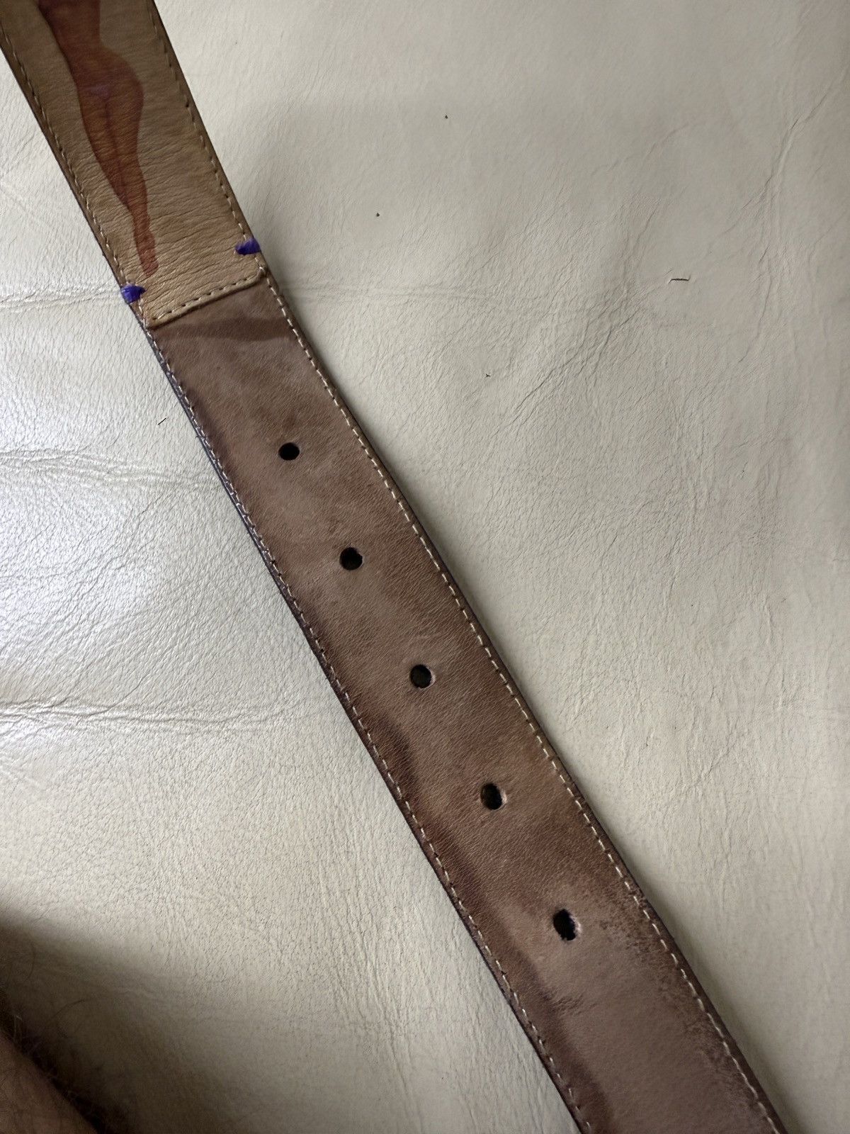 Paul Smith Vintage Paul Smith Belt with girl tatoo Size 36 - 7 Thumbnail