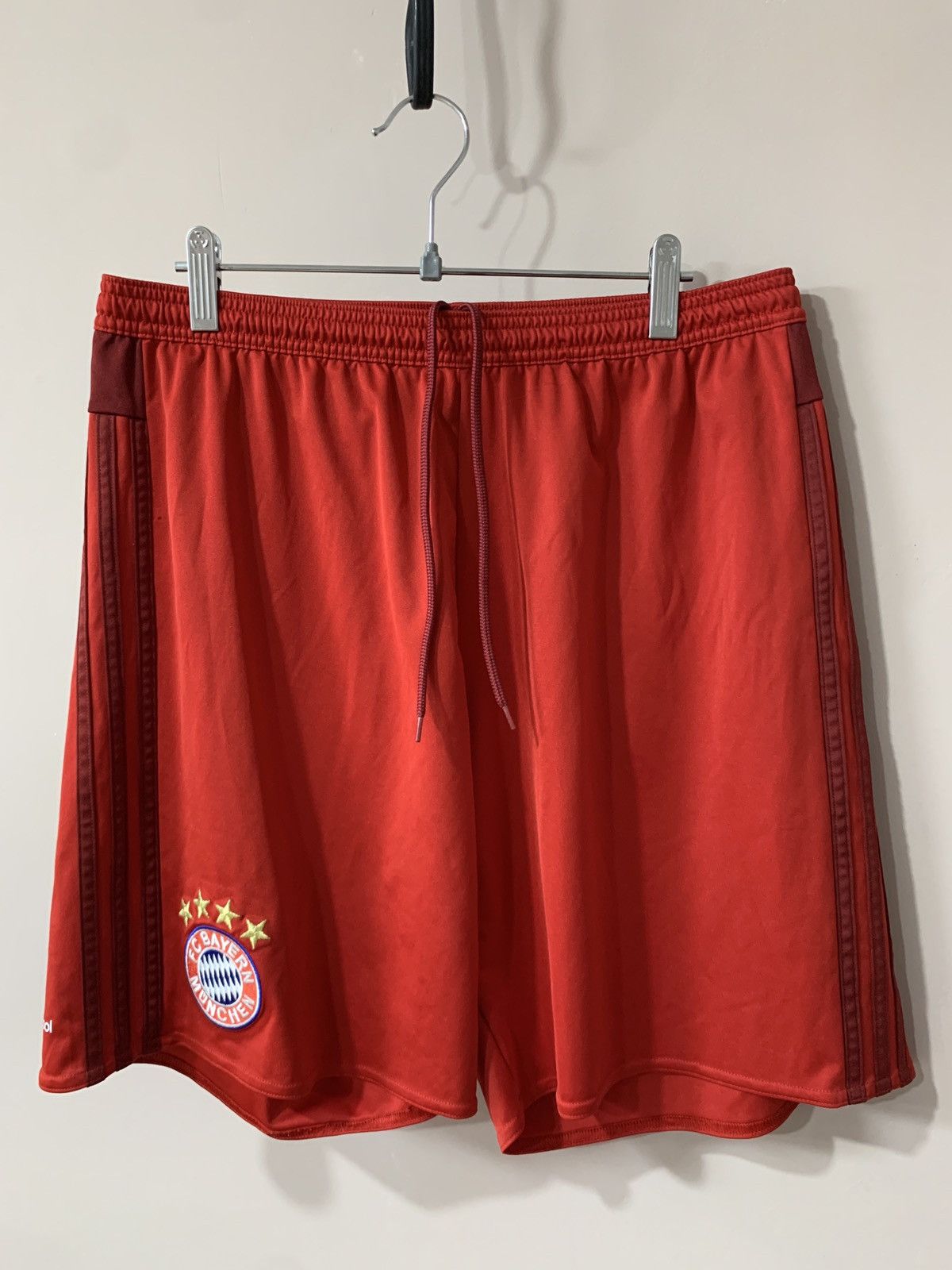 Adidas Bayern Munchen 2015 Home Football Shorts Adidas Soccer Sz L Size US 36 / EU 52 - 1 Thumbnail