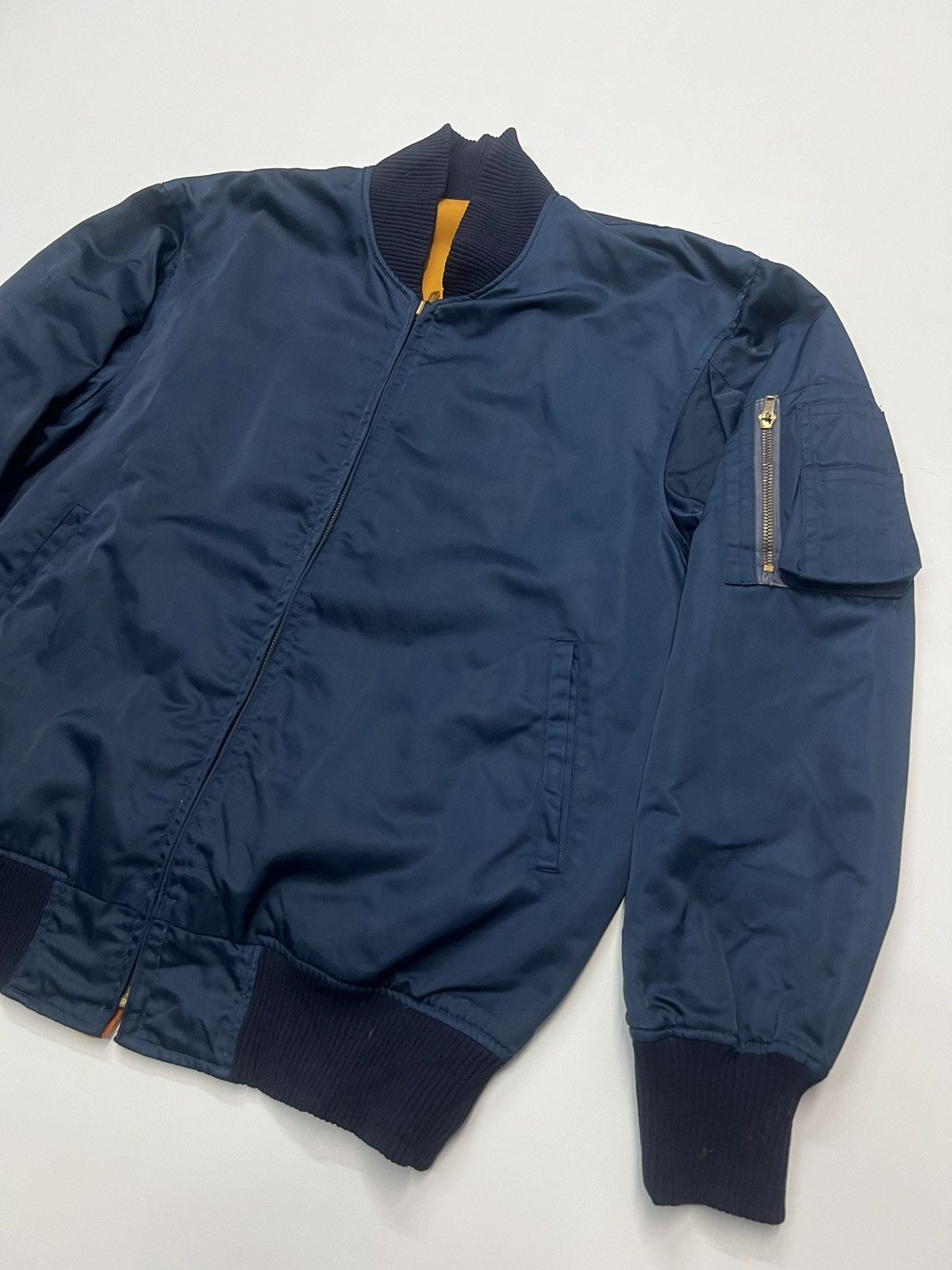 Japanese Brand BOMBER JACKET REVERSIBLE Size US M / EU 48-50 / 2 - 6 Thumbnail