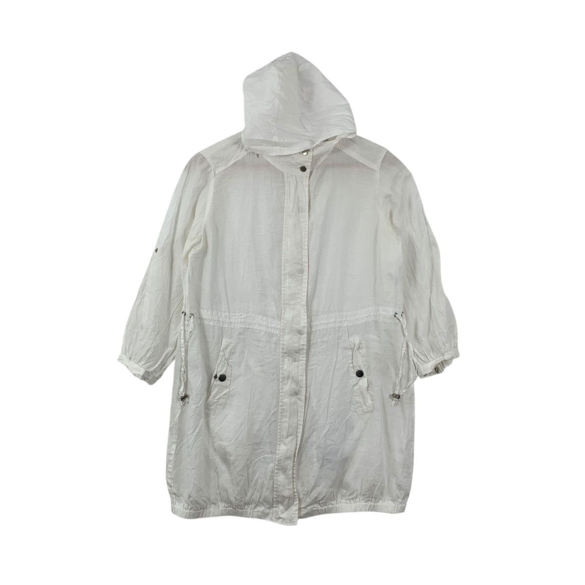Vintage Vintage K.T LINO JAPAN Collection Linen Outdoor Jacket Size M / US 6-8 / IT 42-44 - 1 Thumbnail