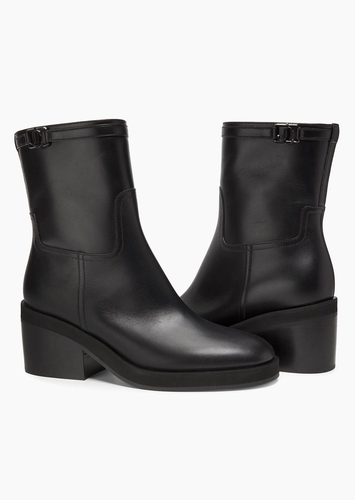 Jimmy Choo Jimmy Choo Yasmin Leather Ankle Boots size 36 Size US 6 / IT 36 - 1 Thumbnail