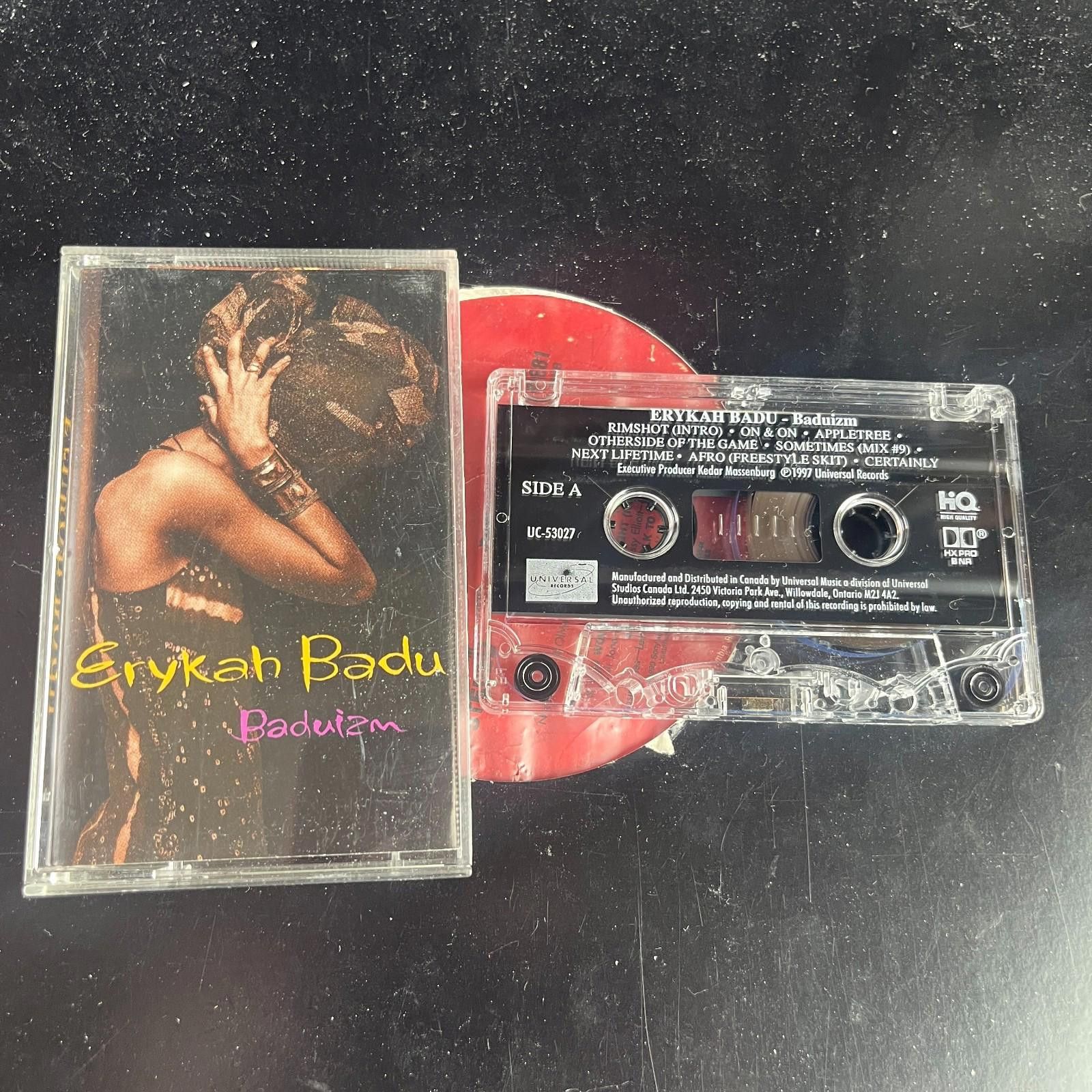 Other Erykah Badu Baduizm Cassette 1997 Kedar Universal Size ONE SIZE - 1 Thumbnail
