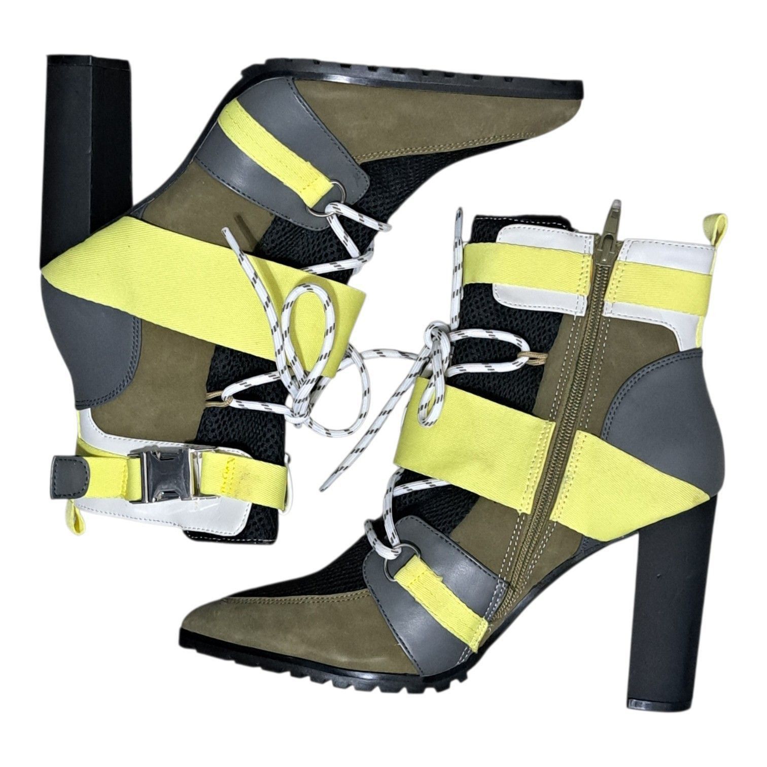 Steve Madden Steve Madden Ilusion Sporty Chic Athleisure Block Heel Ankl Size US 10 / IT 40 - 1 Thumbnail