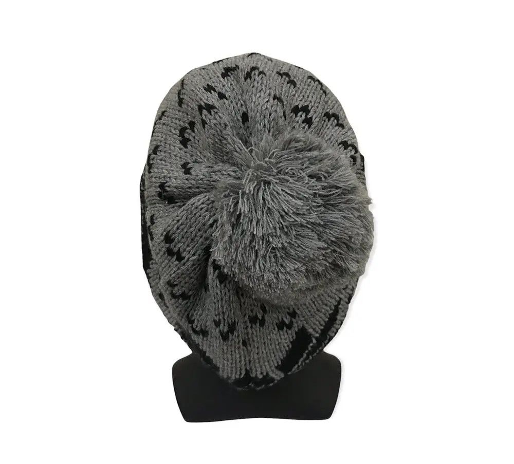 Japanese Brand Ank Rouge Knit Beanie Hat Size ONE SIZE - 4 Thumbnail