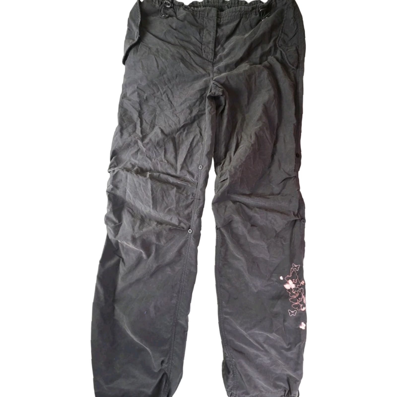 Vintage **Vintage Butterfly Cargo Pants Size 6T** User: Vintage Butterfly Cargo Pants Size 6T, Boutique Europa Black Size 28" / US 6 / IT 42 - 1 Thumbnail