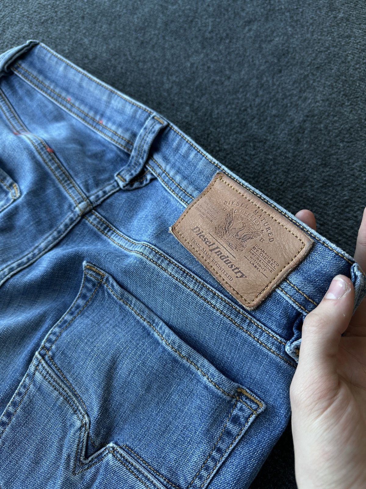 Diesel 🚨 RARE DIESEL MEN DENIM JEANS AVANT GARDE IFSIXWASNINE Y2K Size US 32 / EU 48 - 12 Thumbnail