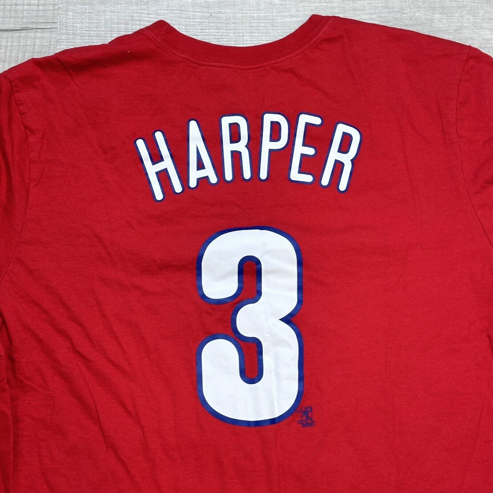 MLB × Nike Nike Philadelphia Phillies Shirt Men's Home Bryce Harper #3 Size US XL / EU 56 / 4 - 9 Thumbnail