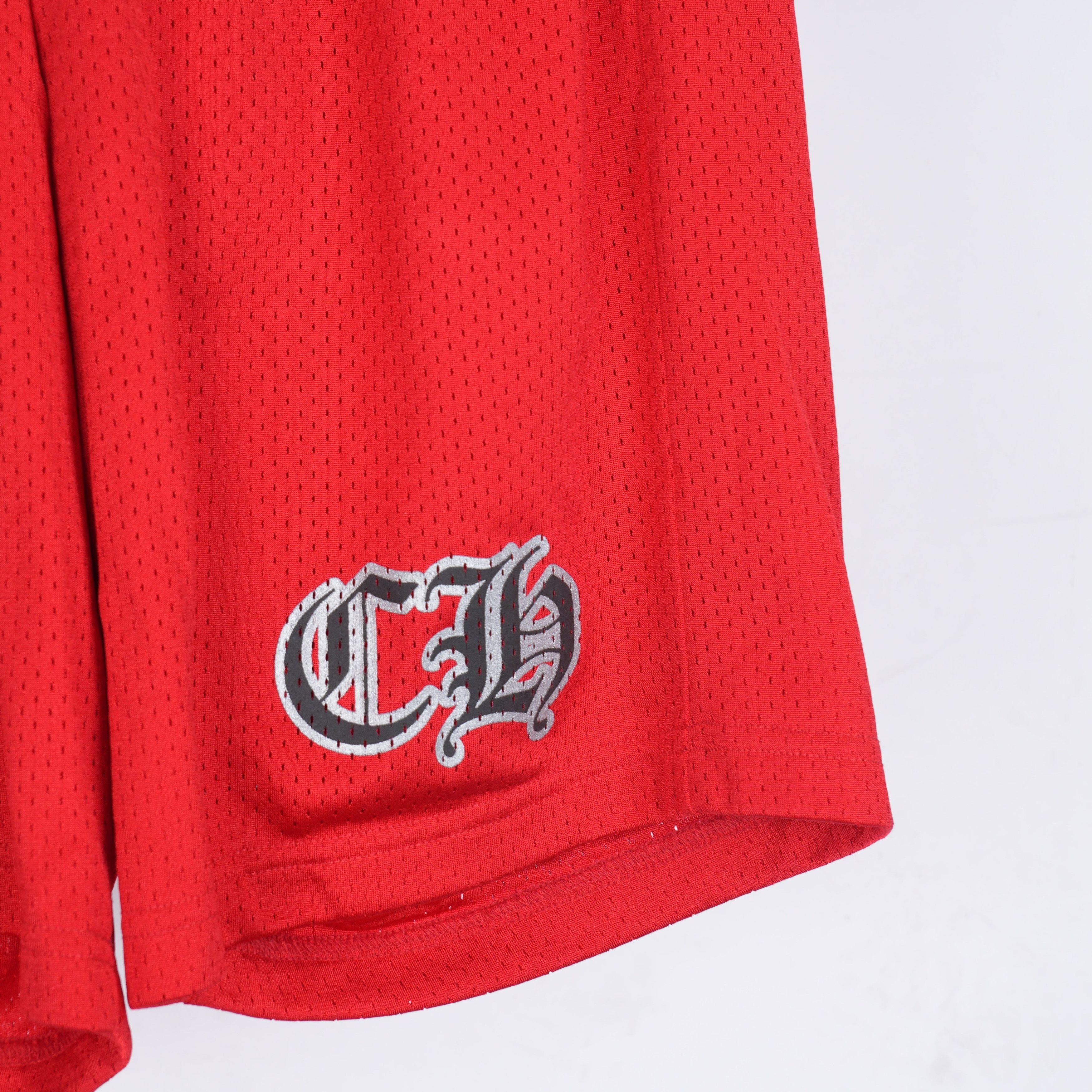 Chrome Hearts RED MESH 'FORM' CH TEAM STADIUM SHORTS MATTY BOY Size US 30 / EU 46 - 4 Thumbnail