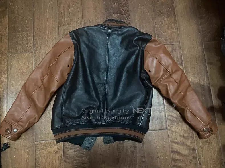 Neighborhood Neighborhood Bi-color Leather Jacket Size US M / EU 48-50 / 2 - 7 Thumbnail