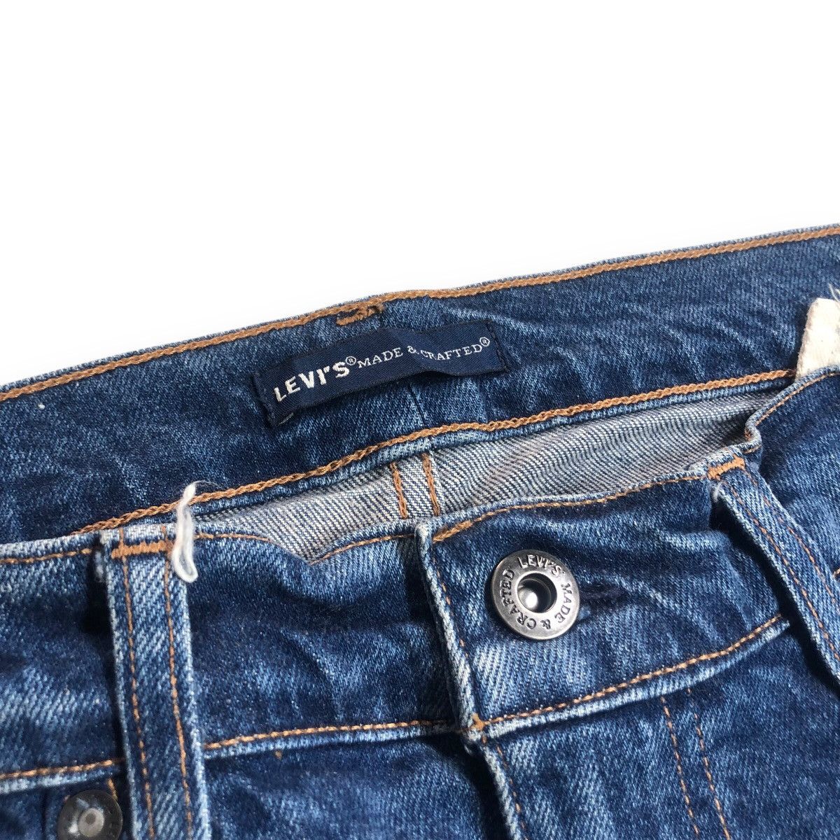 Levi's Made & Crafted LEVIS MADE & CRAFT SELVEDGE X LEVIS BLUE TAB JEANS Size US 30 / EU 46 - 6 Thumbnail