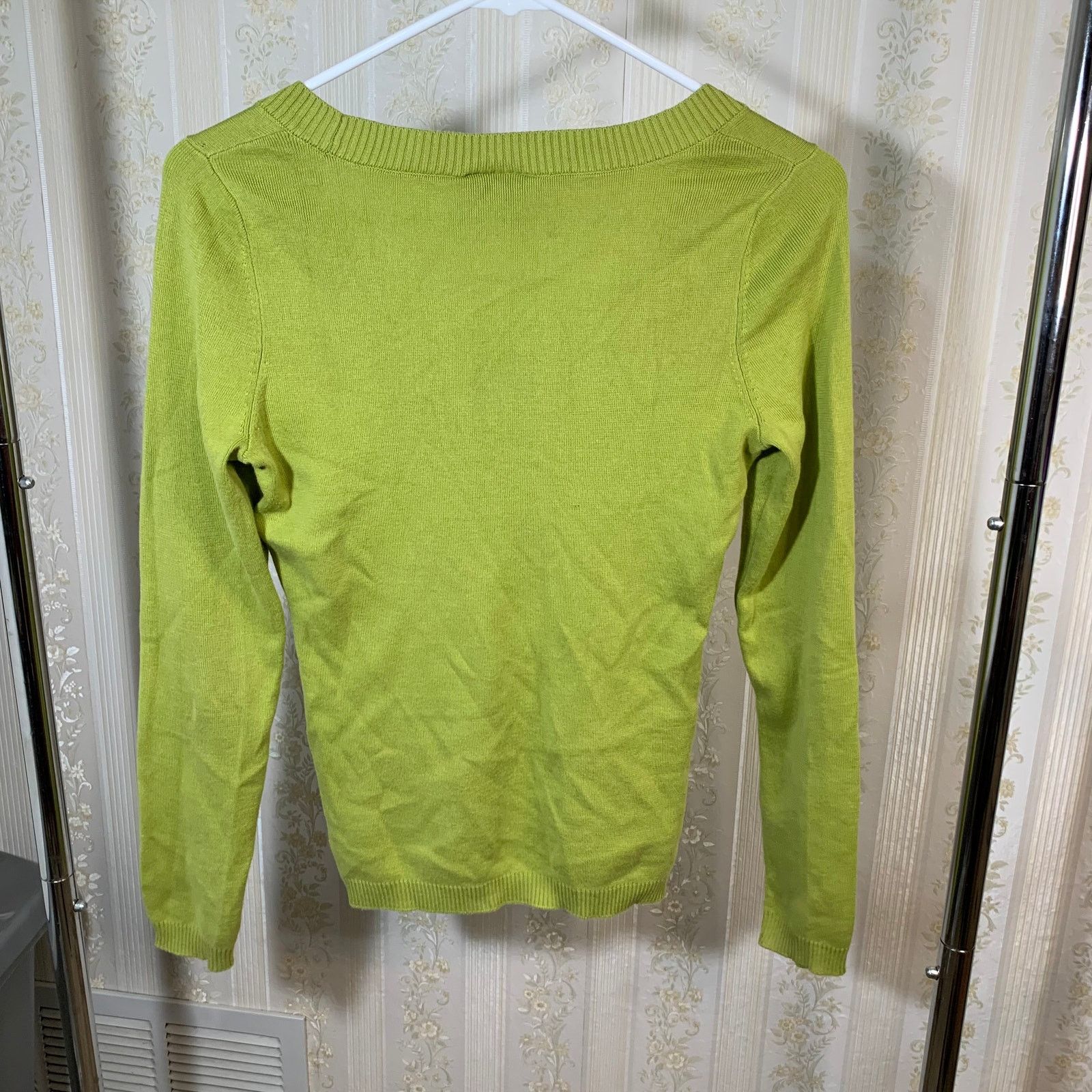 Loft Ann Taylor LOFT Green Long Sleeve Size S Size US S / EU 44-46 / 1 - 2 Thumbnail