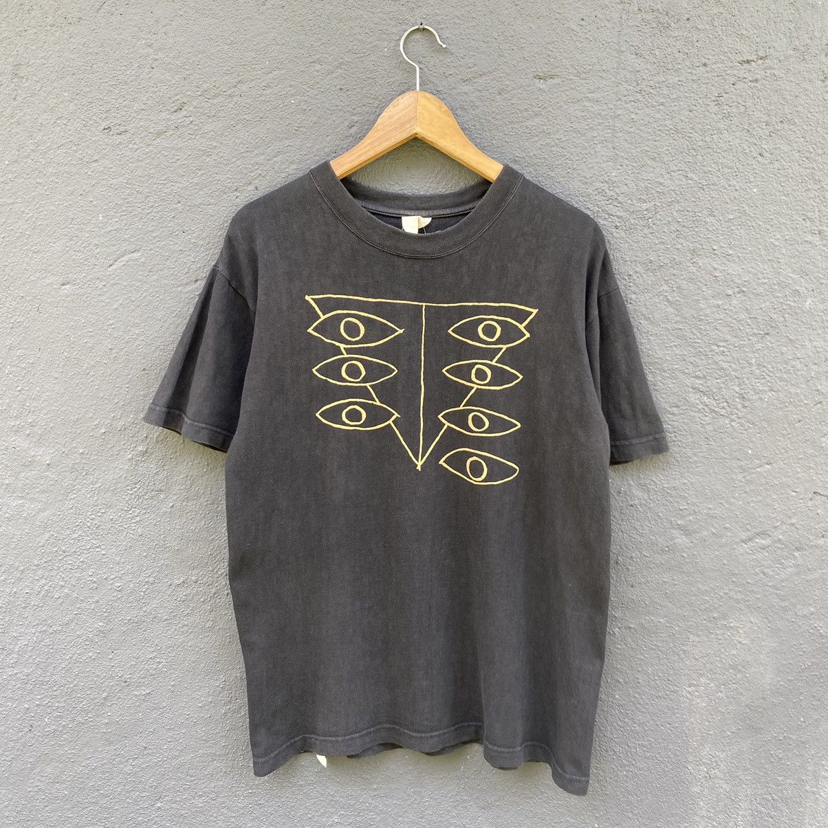 Thrashed Faded Vintage 90s NERV Evangelion Neon Genesis Tee