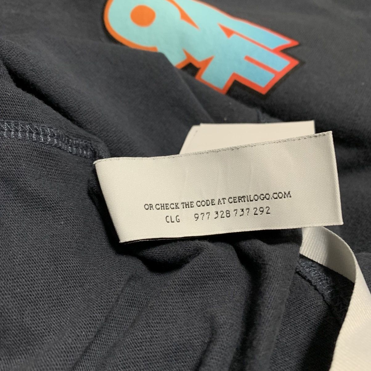 Off-White Off White Medium Thunder Arrows Charcoal Tee Virgil Abloh Size US M / EU 48-50 / 2 - 12 Thumbnail