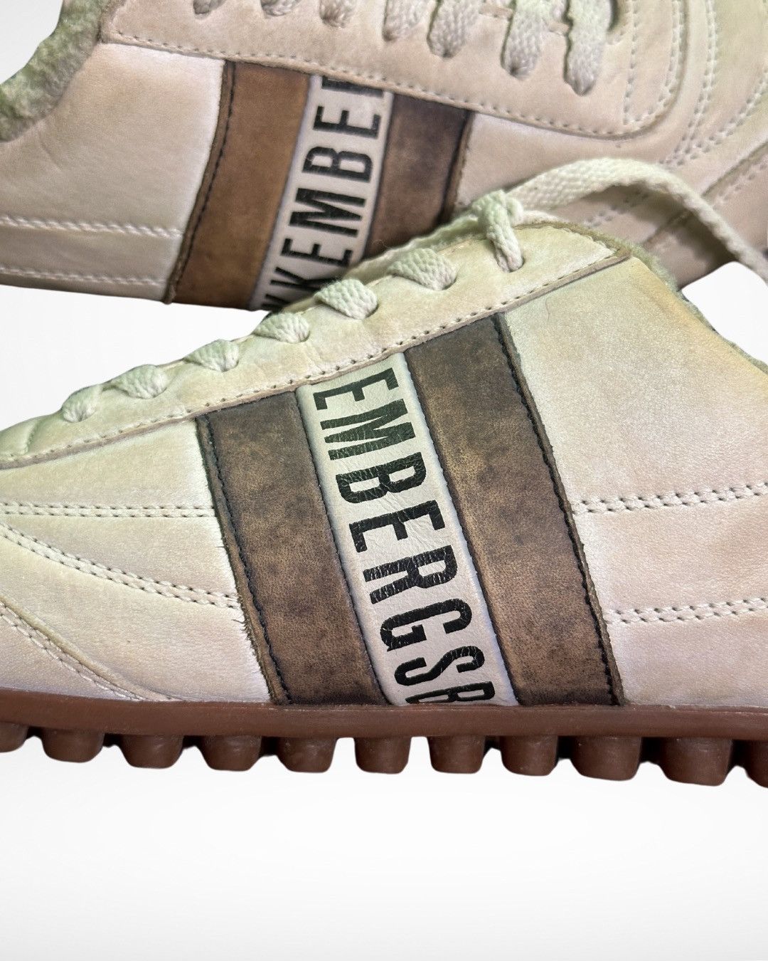 Dirk Bikkembergs FW08 Shearling Lined Cleat Trainers Size US 7 / IT 37 - 2 Thumbnail