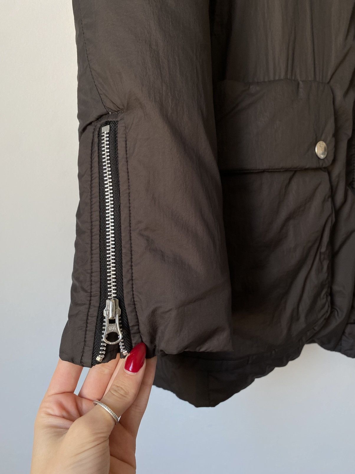 C.P. Company C.P. Company Goose Down Brown Puffer Coat Jacket Size US S / EU 44-46 / 1 - 7 Thumbnail