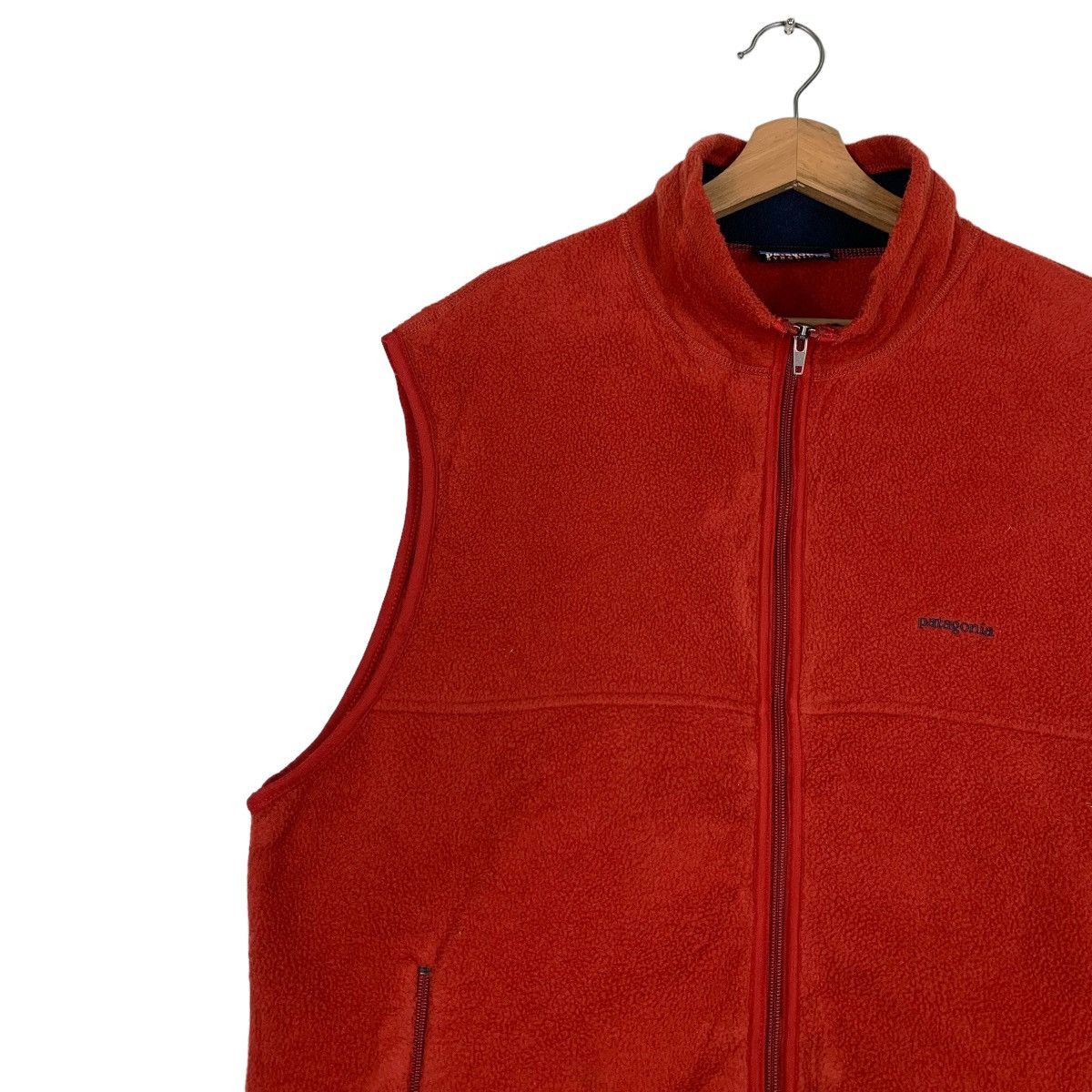 Patagonia PATAGONIA Synchilla Red Fleece Vest #0434-C20 Size US L / EU 52-54 / 3 - 6 Thumbnail