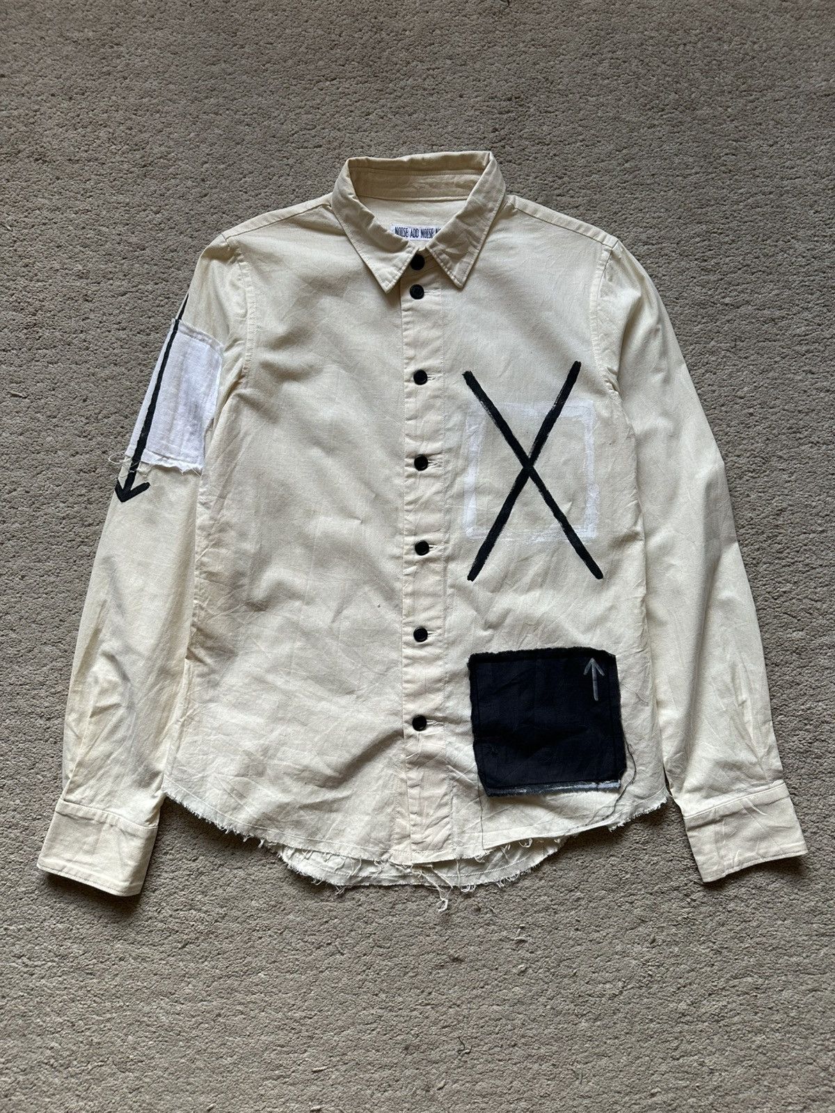 Japanese Brand 1990s Noise Add Noise Noise Seditionaries shirt Size US M / EU 48-50 / 2 - 2 Thumbnail