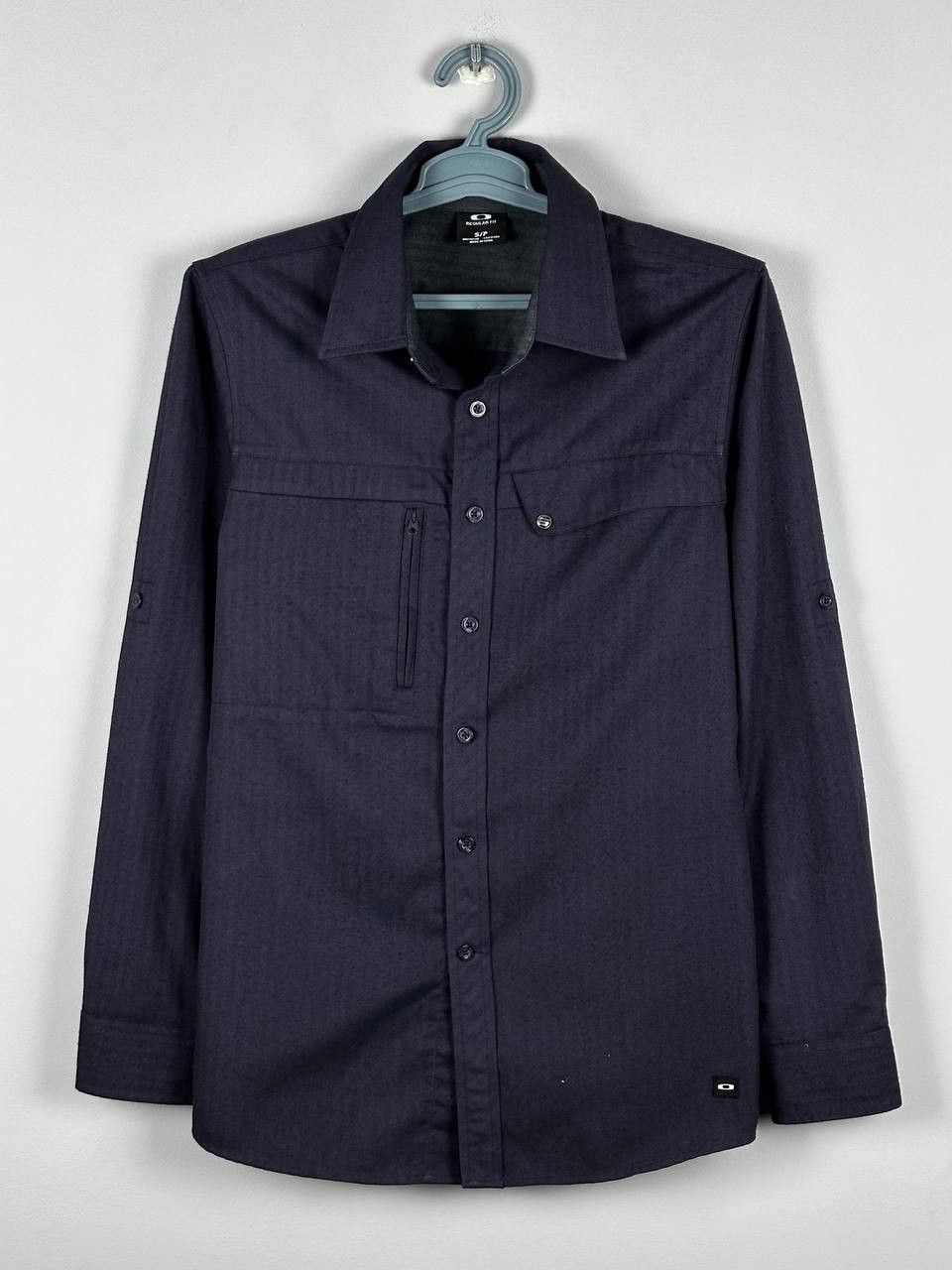 Oakley Oakley Button Up Multipocket Navy Gorpcore Shirt Size US S / EU 44-46 / 1 - 1 Thumbnail