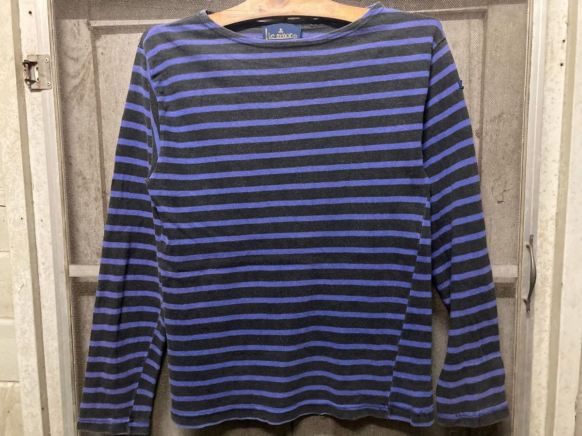 Designer Vintage Le minor Long Sleeve Tshirt Size US M / EU 48-50 / 2 - 1 Thumbnail