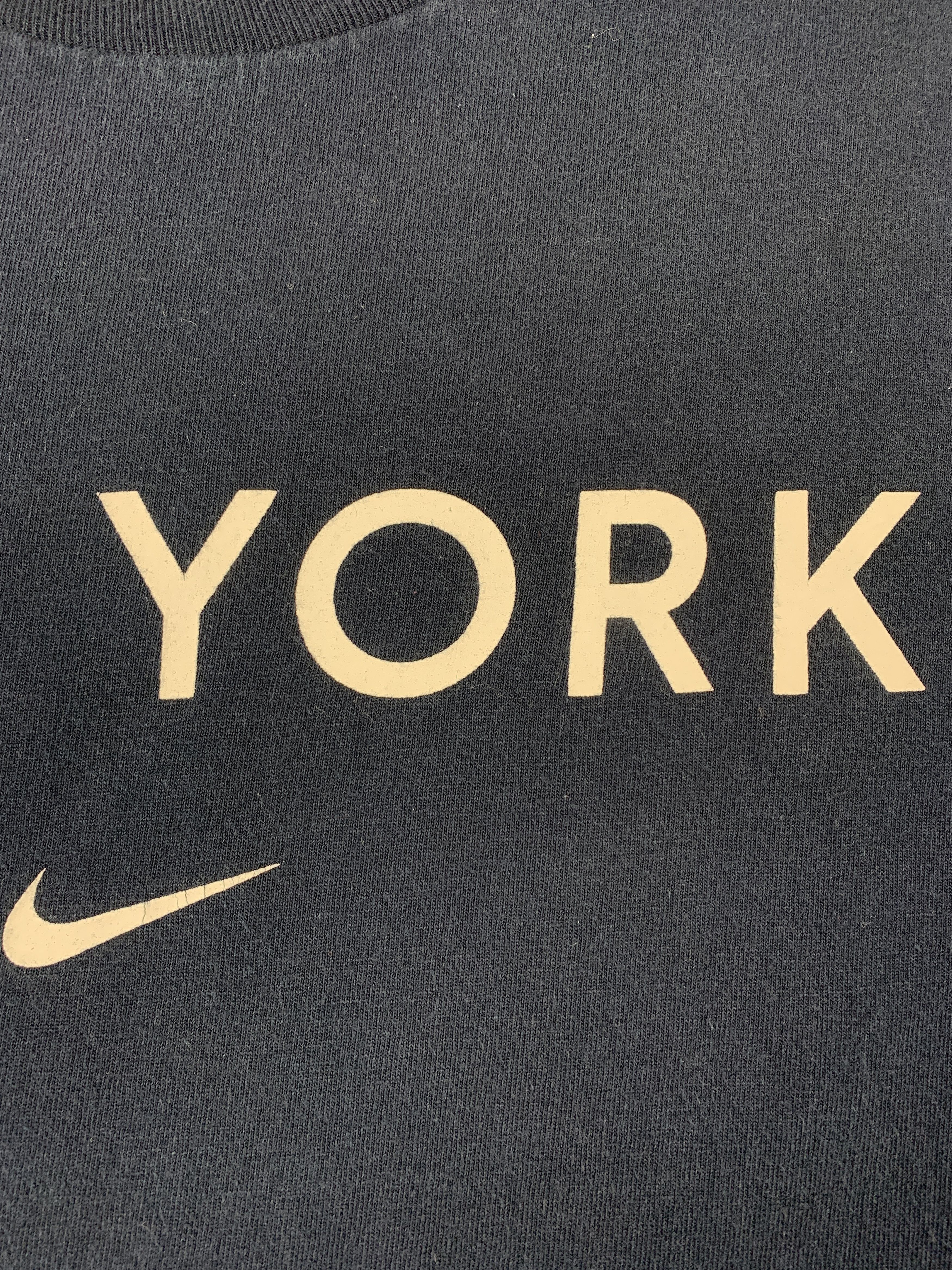 Nike Y2K 90s Vintage Nike New York City USA Swoosh T Shirt Size US M / EU 48-50 / 2 - 5 Thumbnail