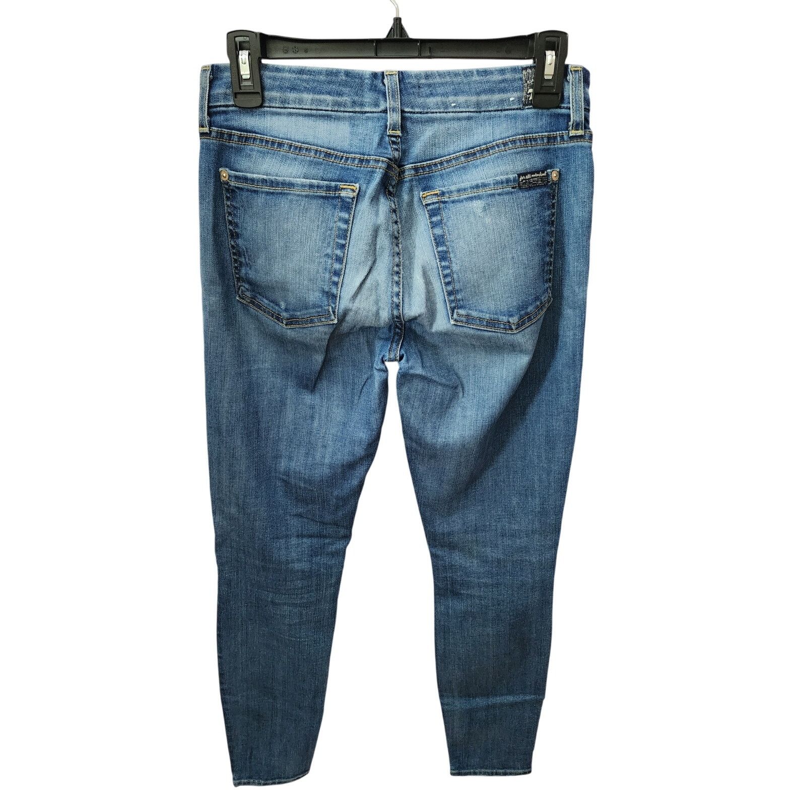 7 For All Mankind 7 for all mankind Patchwork Print Jeans Womens 27 U.S.A. Size 27" / US 4 / IT 40 - 2 Thumbnail