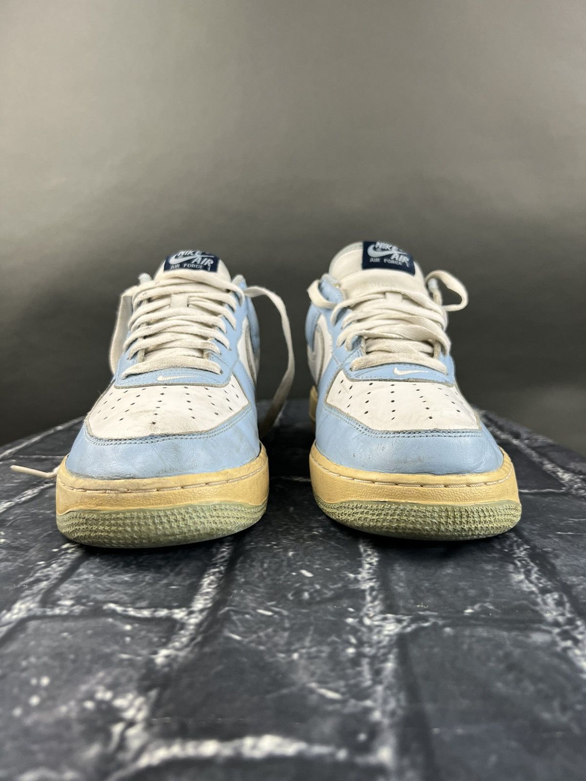 Nike Y2K NIKE Air Force 1 Low Baby Sky Blue & White on Gum Size US 12 / EU 45 - 4 Thumbnail