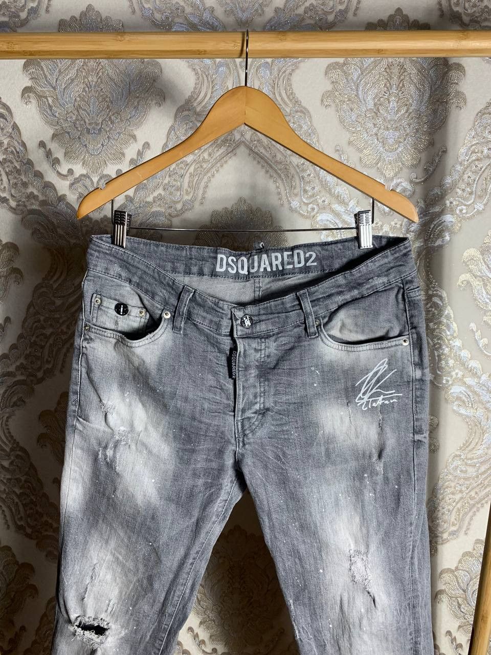 Dsquared2 Vintage Dsquared2 Italian Designer Denim Jeans Casual Size US 36 / EU 52 - 2 Thumbnail
