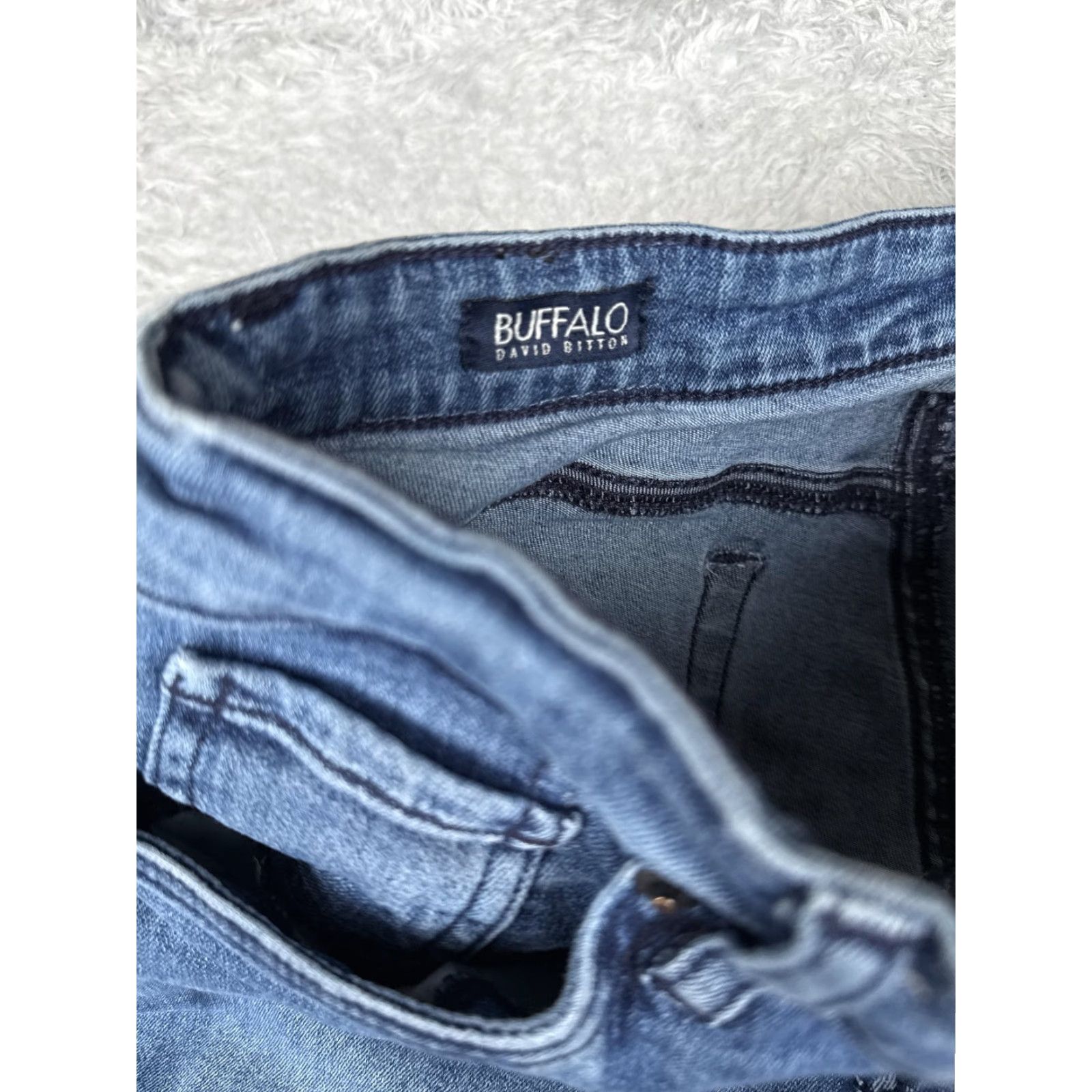 Buffalo David Bitton Buffalo David Bitton Jeans Womens Bootcut Jeans 28 Blue Mid Rise 31 Inseam 5-Pocket Denim Cotton Blend Regular Size 28 Size 28" / US 6 / IT 42 - 7 Thumbnail