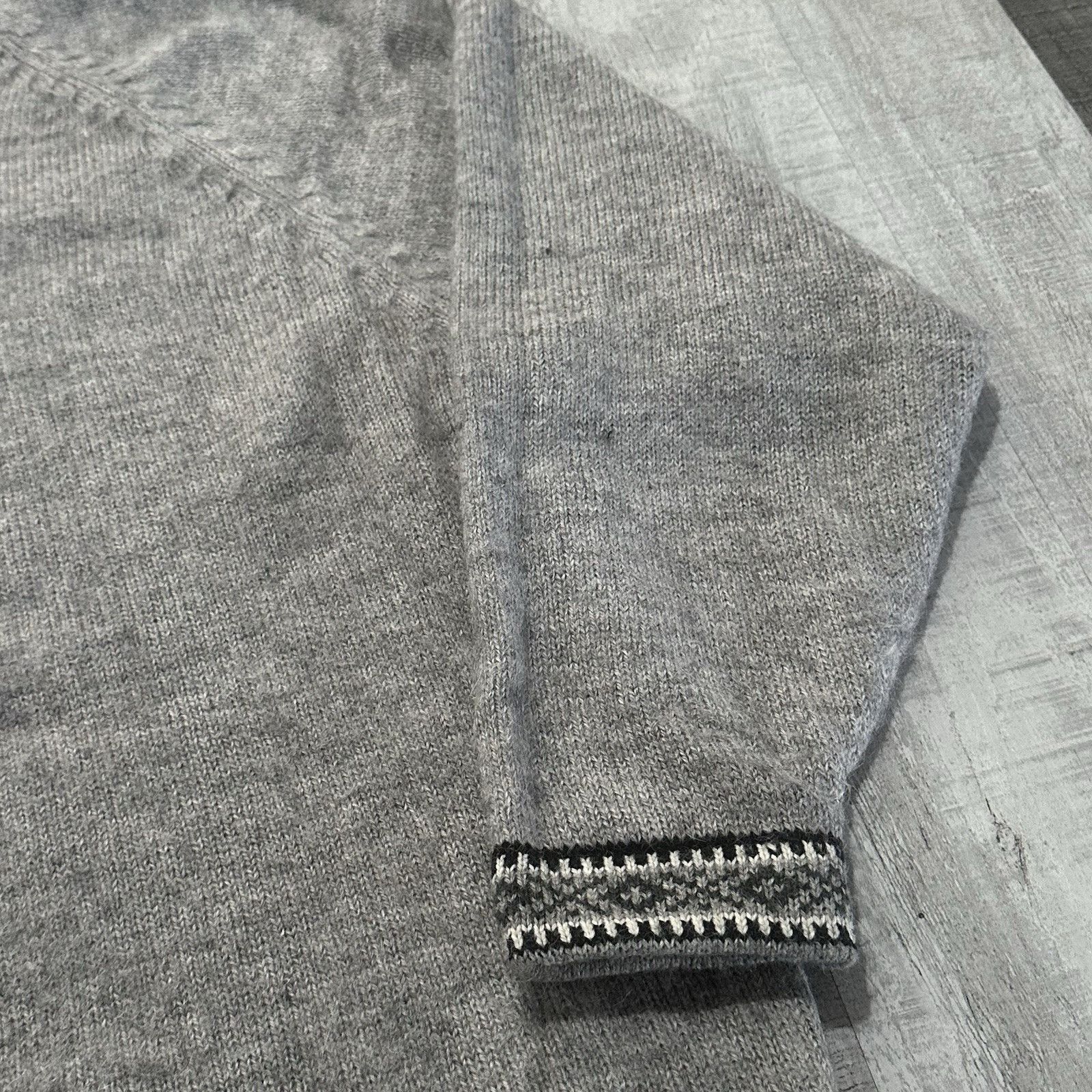 Vintage Vintage 100% Alpaca Wool Made In Peru Crewneck Sweater XL Size US XL / EU 56 / 4 - 3 Thumbnail