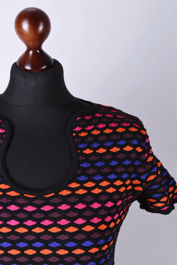 Missoni Women's M Missoni Patterned Knit Mini Dress Size S Size S / US 4 / IT 40 - 2 Thumbnail