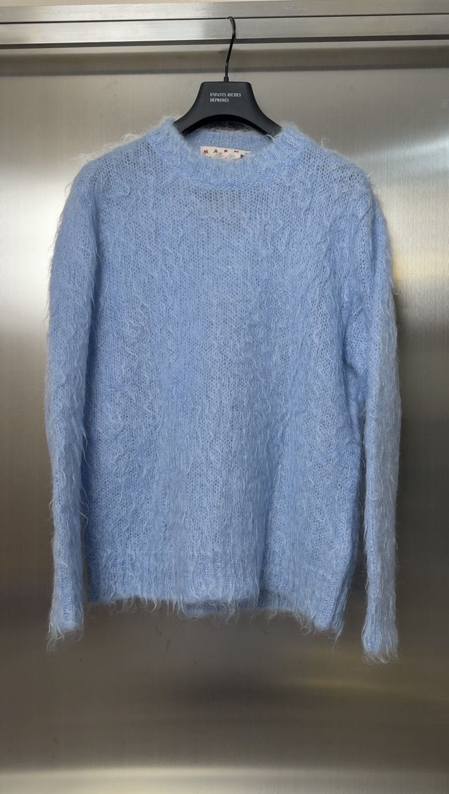 Marni Marni baby blue mohair sweater Size US M / EU 48-50 / 2 - 1 Thumbnail