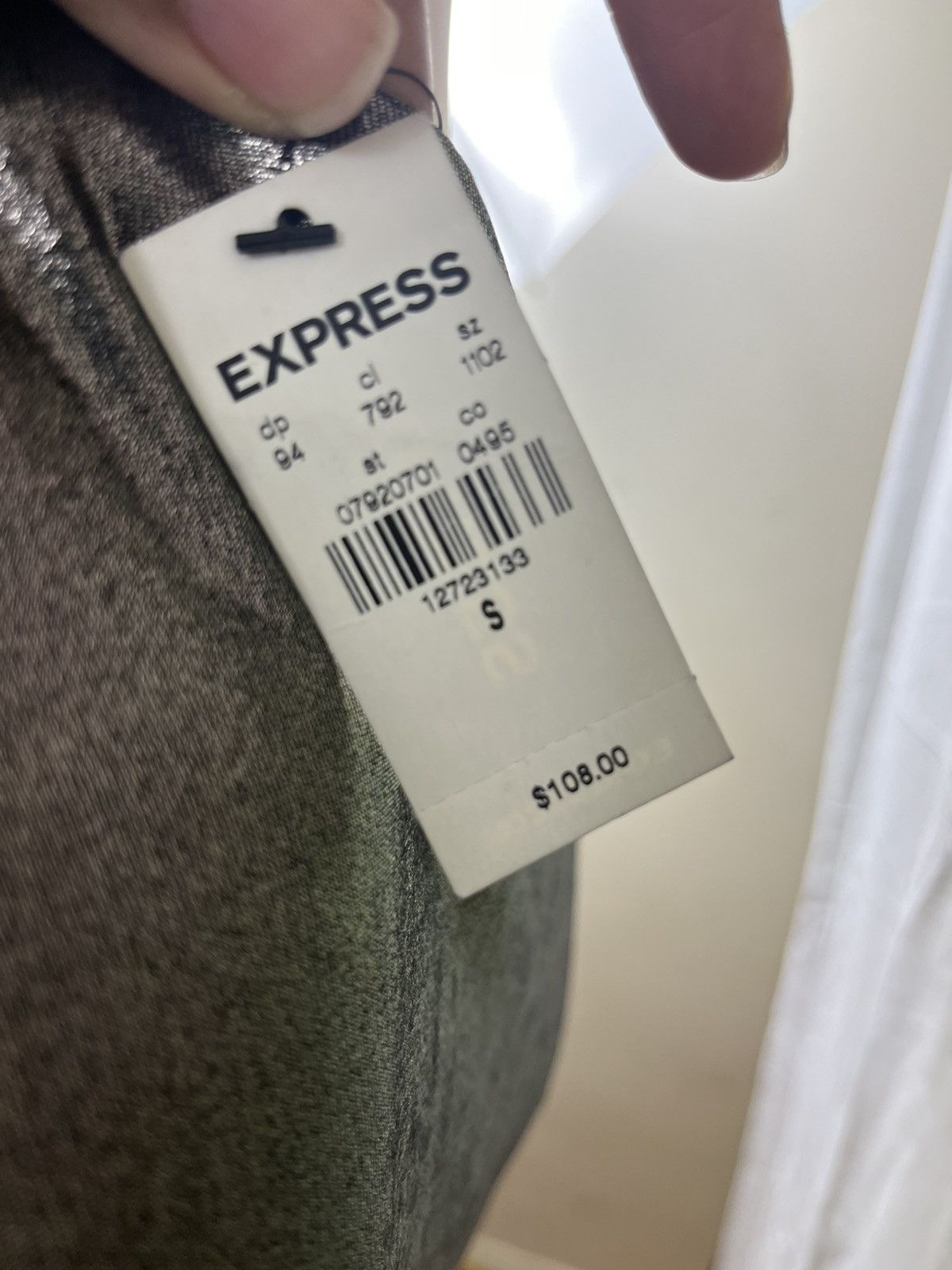 Express Express Gold Metallic Glittery Cocktail Dress Size S / US 4 / IT 40 - 8 Thumbnail