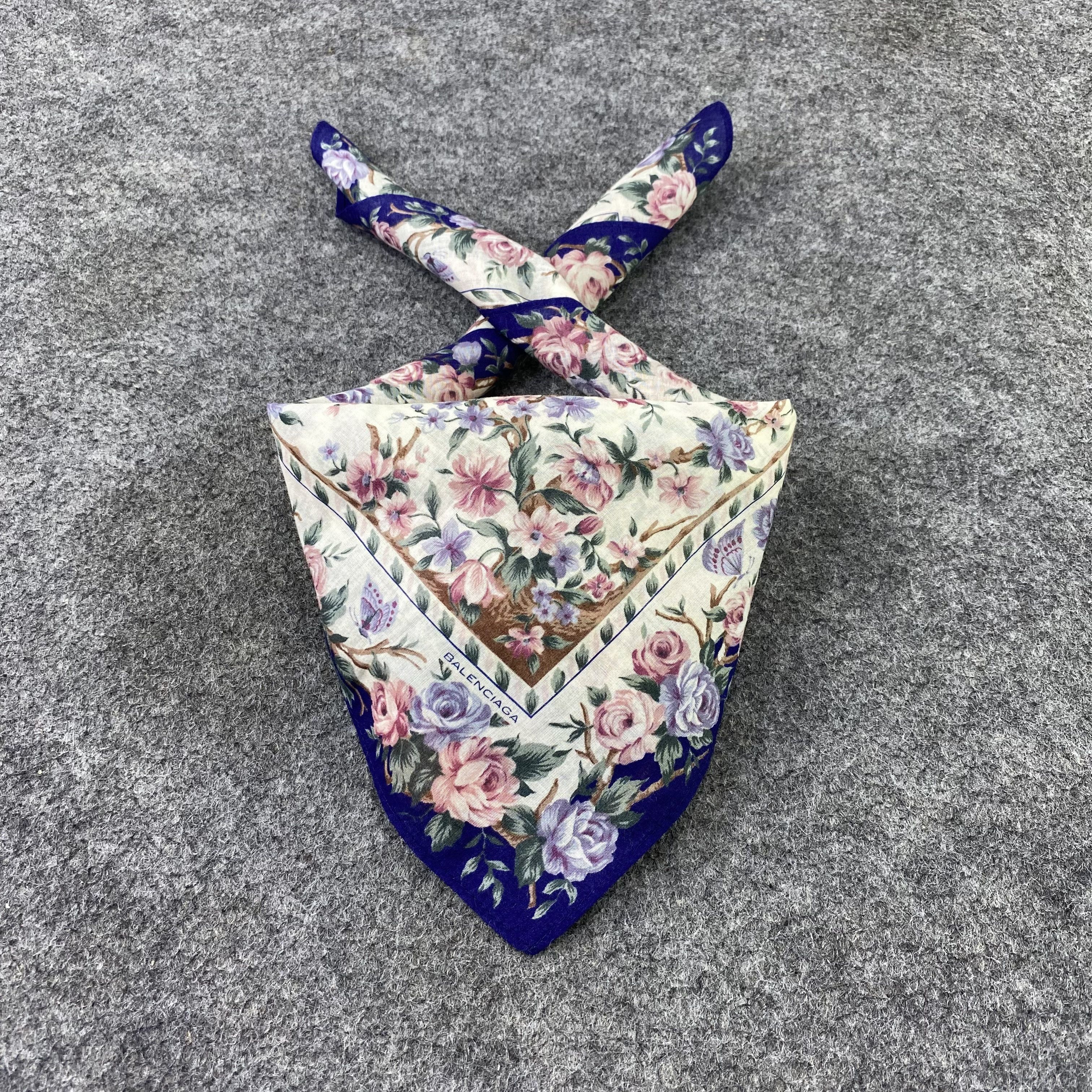Balenciaga Balenciaga Handkerchief/Neckerchief/Bandanna-B1003 Size ONE SIZE - 2 Thumbnail