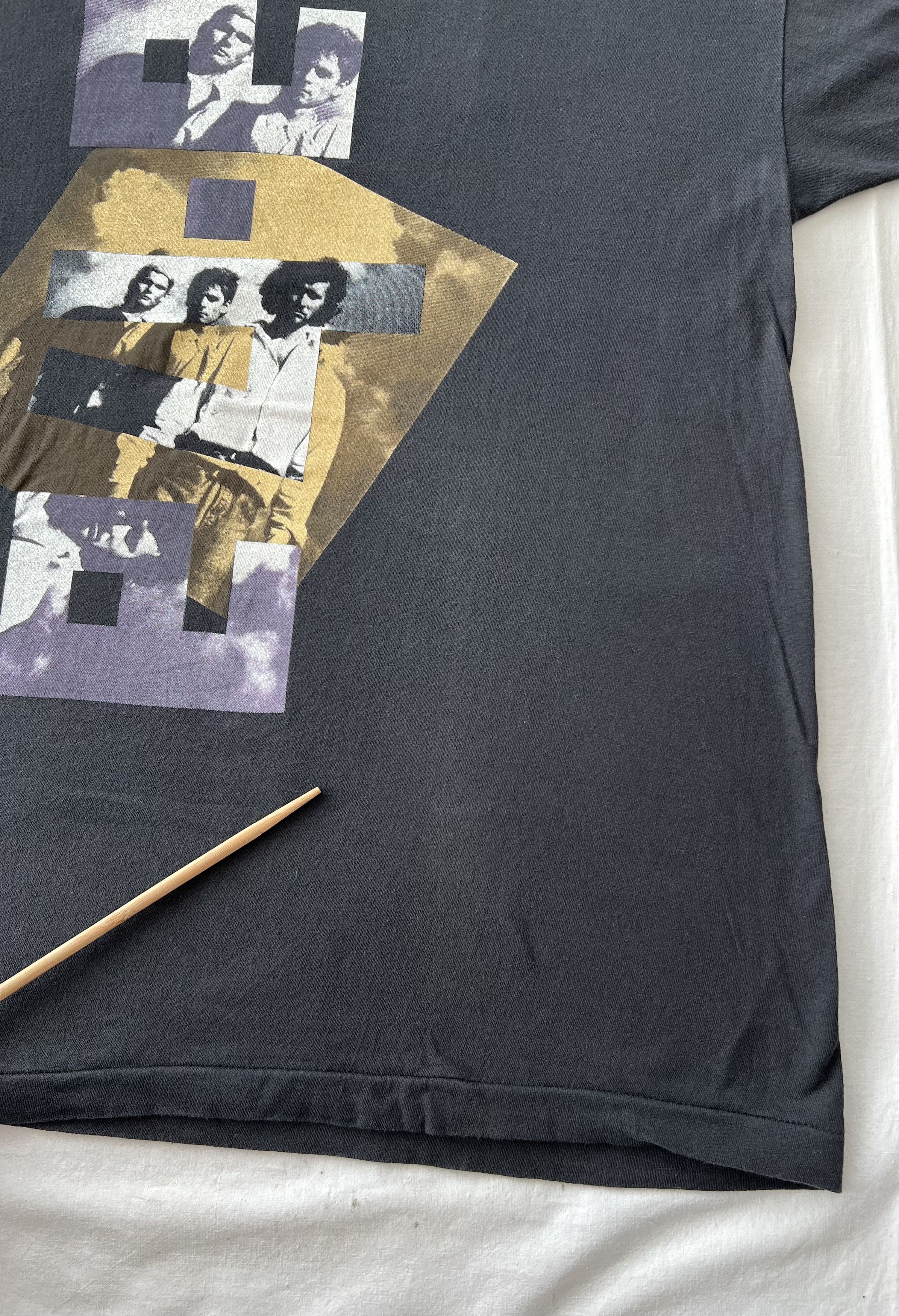 Band Tees Vintage 1991 A-ha Pop Band European Tour Black T-shirt Size US XL / EU 56 / 4 - 8 Thumbnail