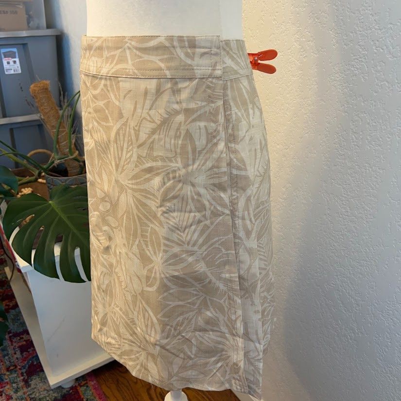 Other Ripskirt Hawaii Wrap Skirt S Aloha Sand Beige Women's Size 28" / US 6 / IT 42 - 6 Thumbnail