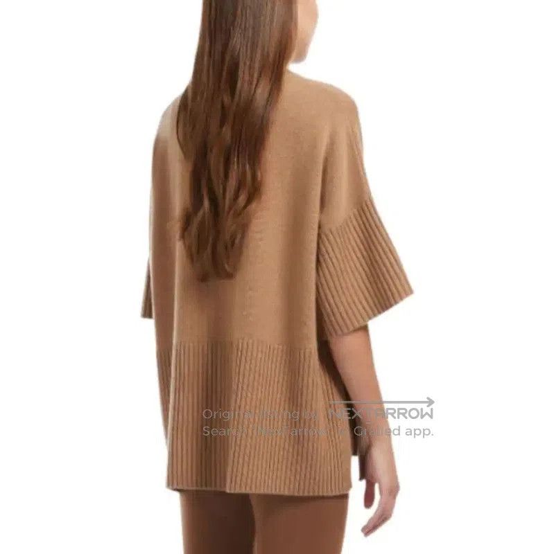 Max Mara MaxMara Camel Cashmere Sweater for Women . Size XS / US 0-2 / IT 36-38 - 5 Thumbnail