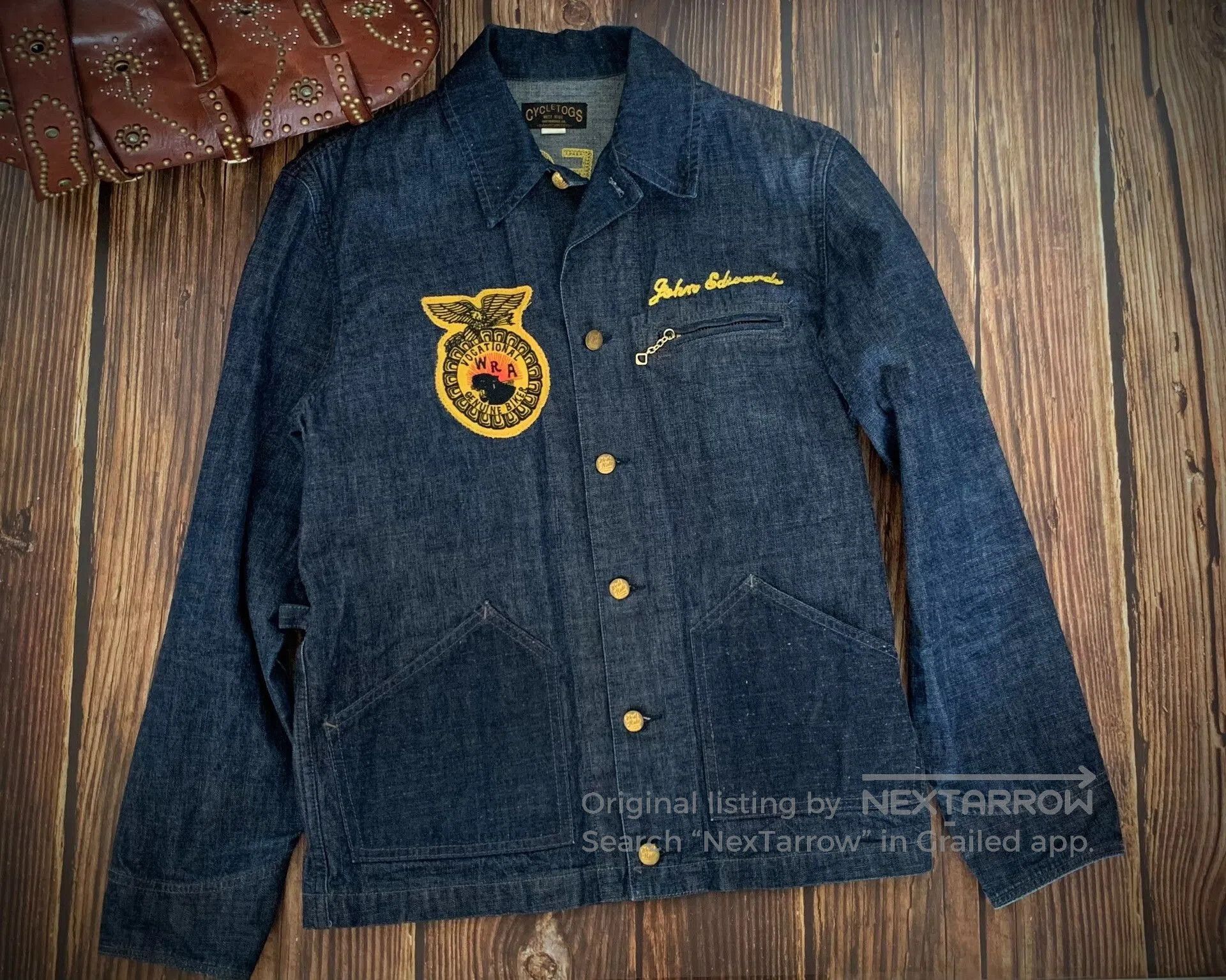 WEST RIDE west ride cycling alliance denim jacket. Size US M / EU 48-50 / 2 - 2 Thumbnail