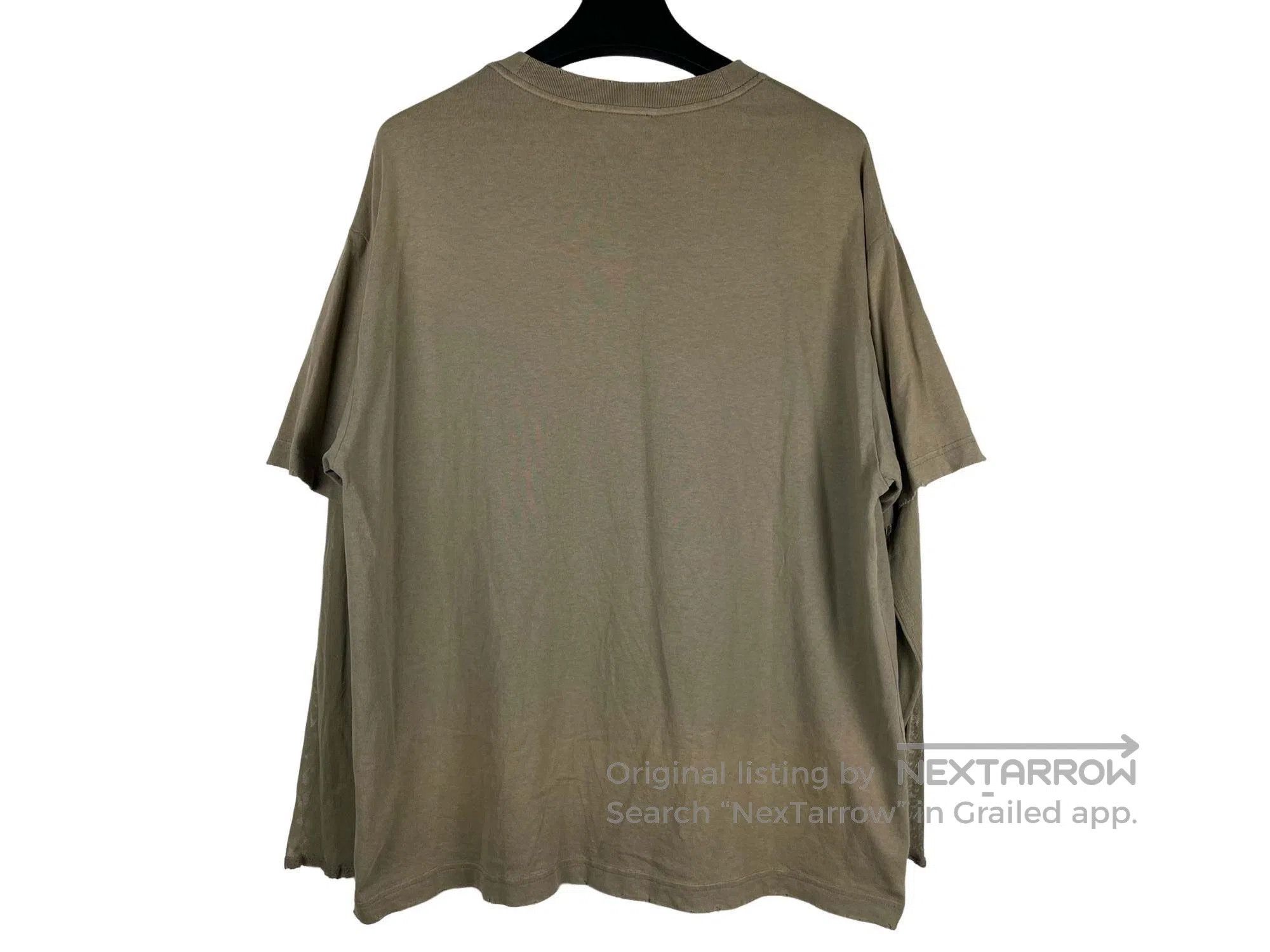 Acne Studios Acne Studios Printed Mesh Sleeve Two-Piece Long Sleeve Size US M / EU 48-50 / 2 - 2 Thumbnail