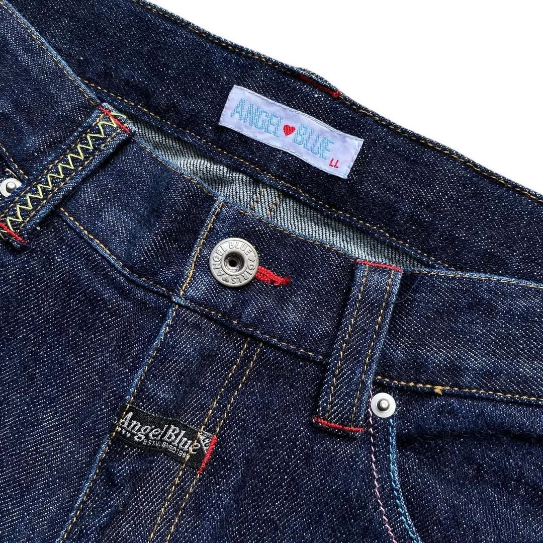 Angel Blue × Japanese Brand × Le Grande Bleu (L.G.B.) 90's Angel Blue Flared Jeans Size US 30 / EU 46 - 5 Thumbnail