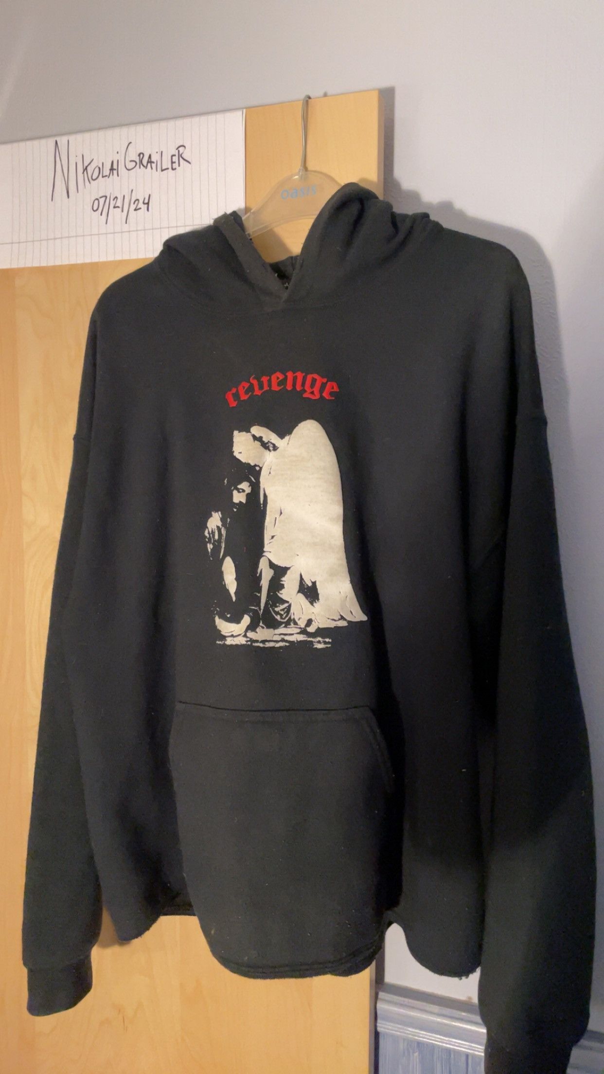 REVENGE x KOSUKE KAWAMURA ANGEL CREWNECK - メルカリ