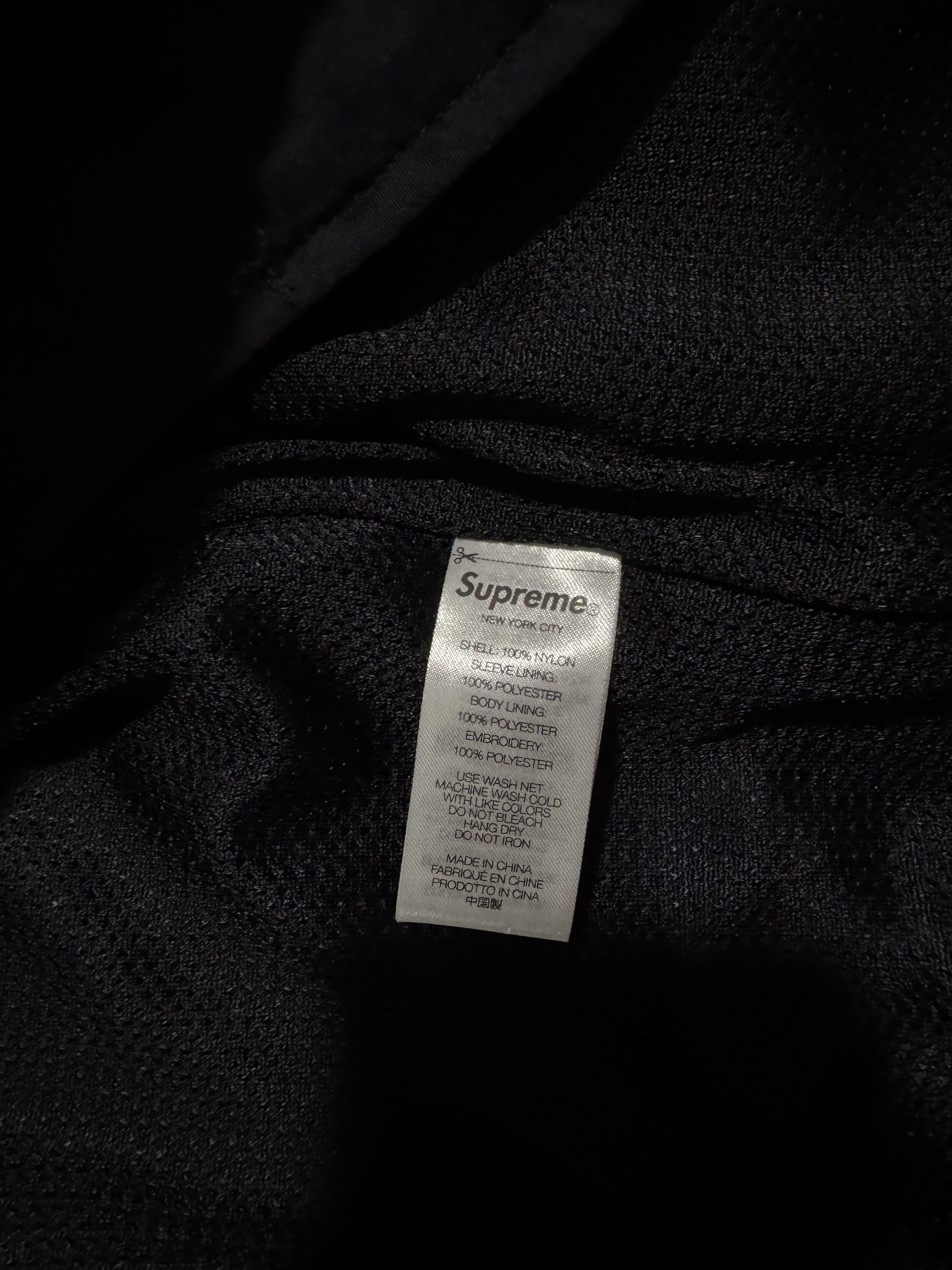 Supreme Supreme Old English Track Jacket Black Size US M / EU 48-50 / 2 - 5 Thumbnail