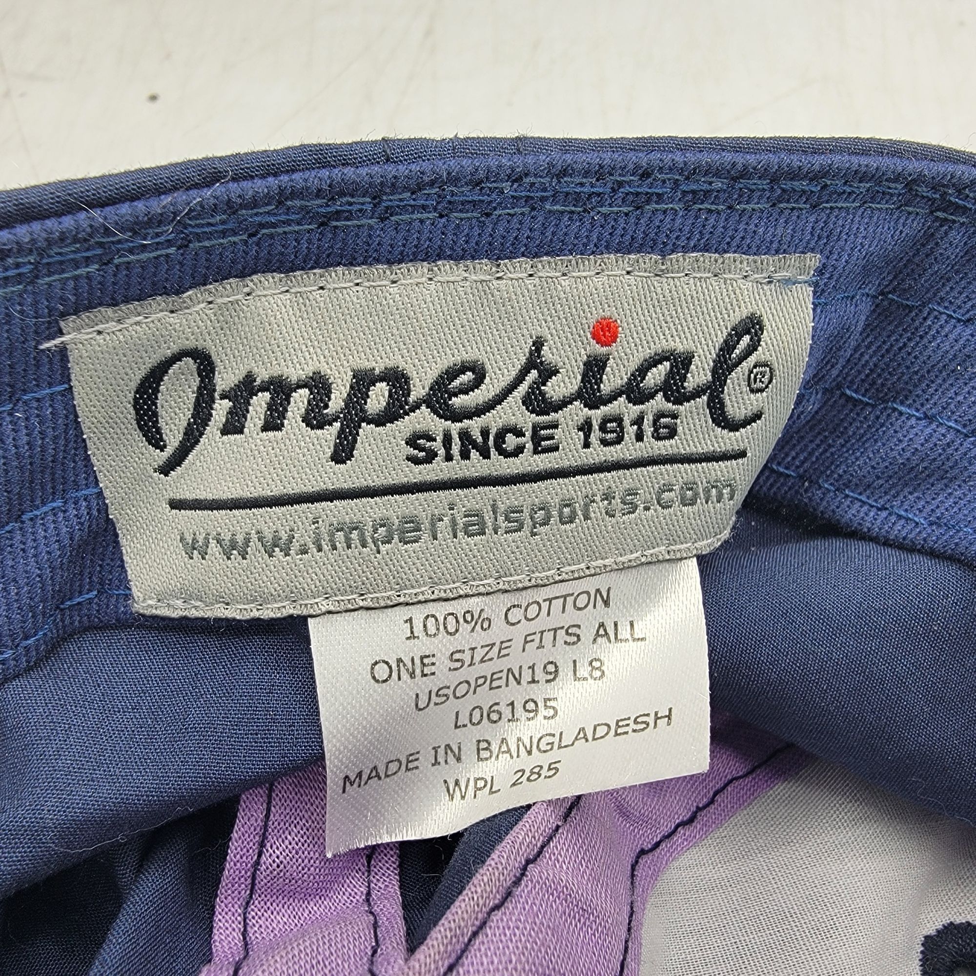 Imperial US Open Pebble Beach Navy Blue Adults Baseball Cap By Imperi Size ONE SIZE - 6 Thumbnail