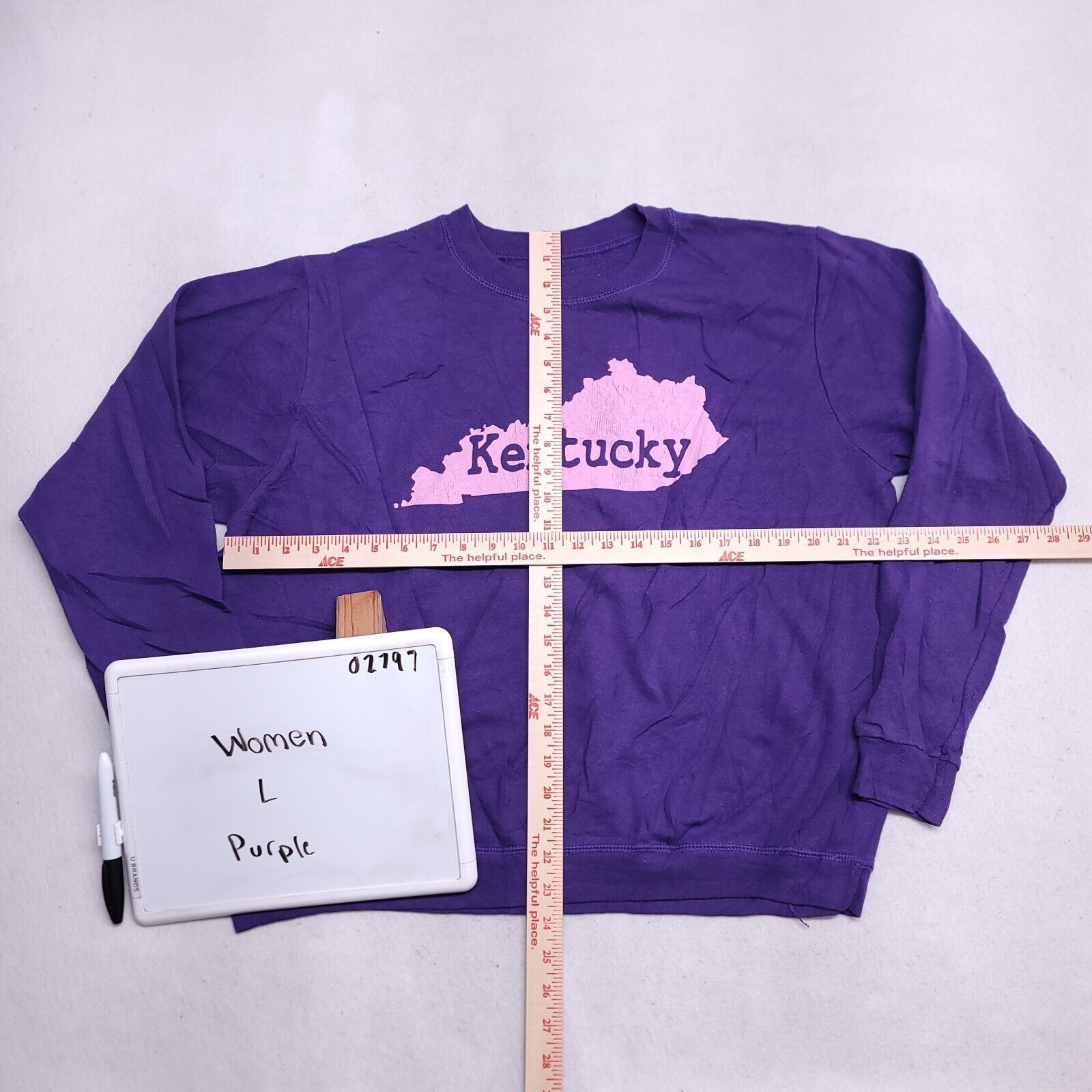 Gildan Kentucky Pullover Long Sleeve Sweatshirt Womens Size Large L Size L / US 10 / IT 46 - 7 Thumbnail
