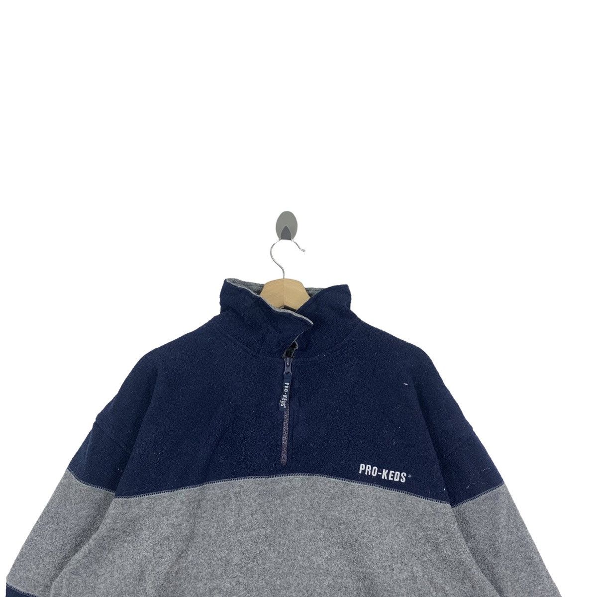 Pro-Keds × Vintage Vintage PRO KEDS Sportswear Fleece Half Zipper Sweatshirt Size US M / EU 48-50 / 2 - 4 Thumbnail