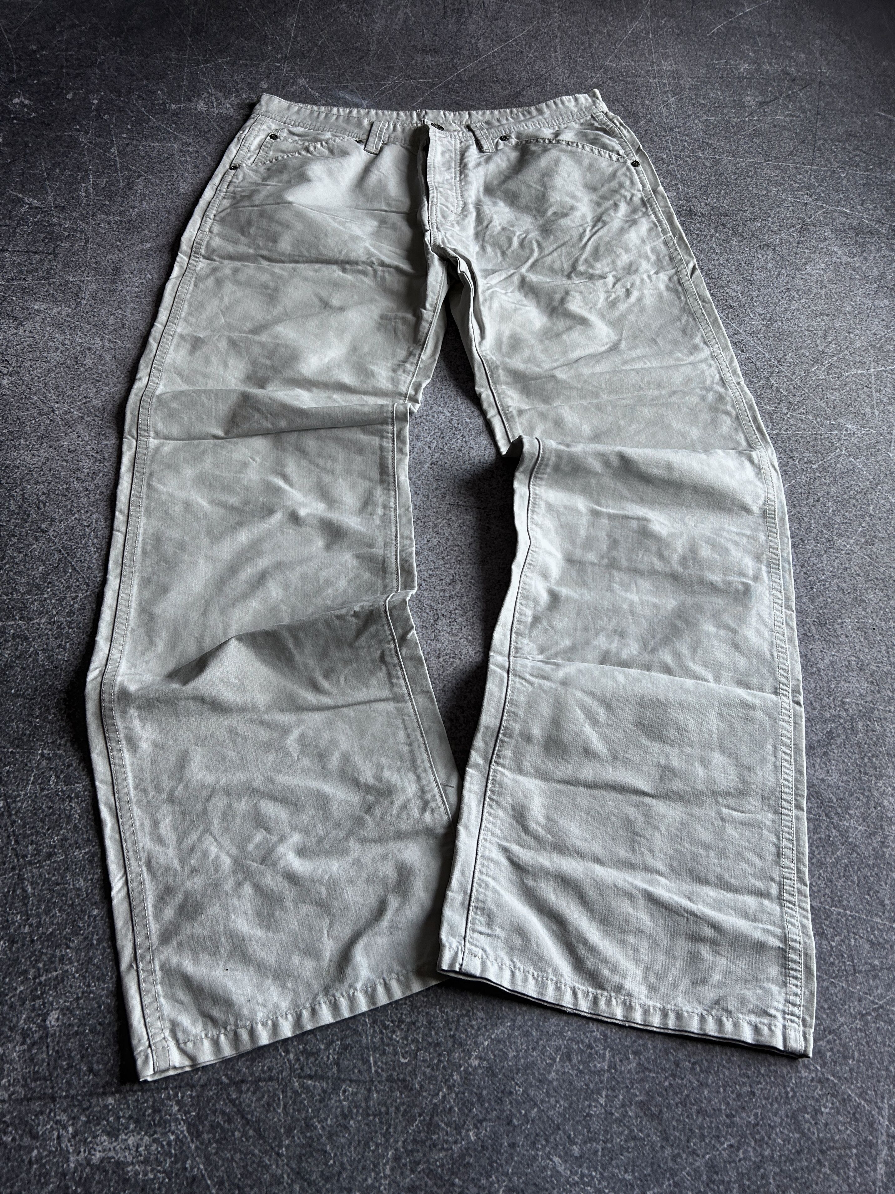 Vintage VTG Yohji Yamamoto Balenciaga Style BAGGY Jeans 90s Size US 32 / EU 48 - 1 Thumbnail