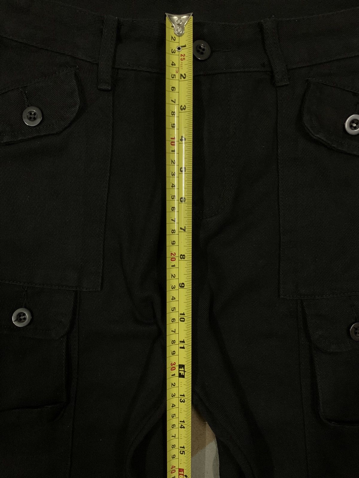 Issey Miyake Vintage Japanese Brand Baggy Multi-pockets Cargo Denim Style Size US 30 / EU 46 - 18 Thumbnail