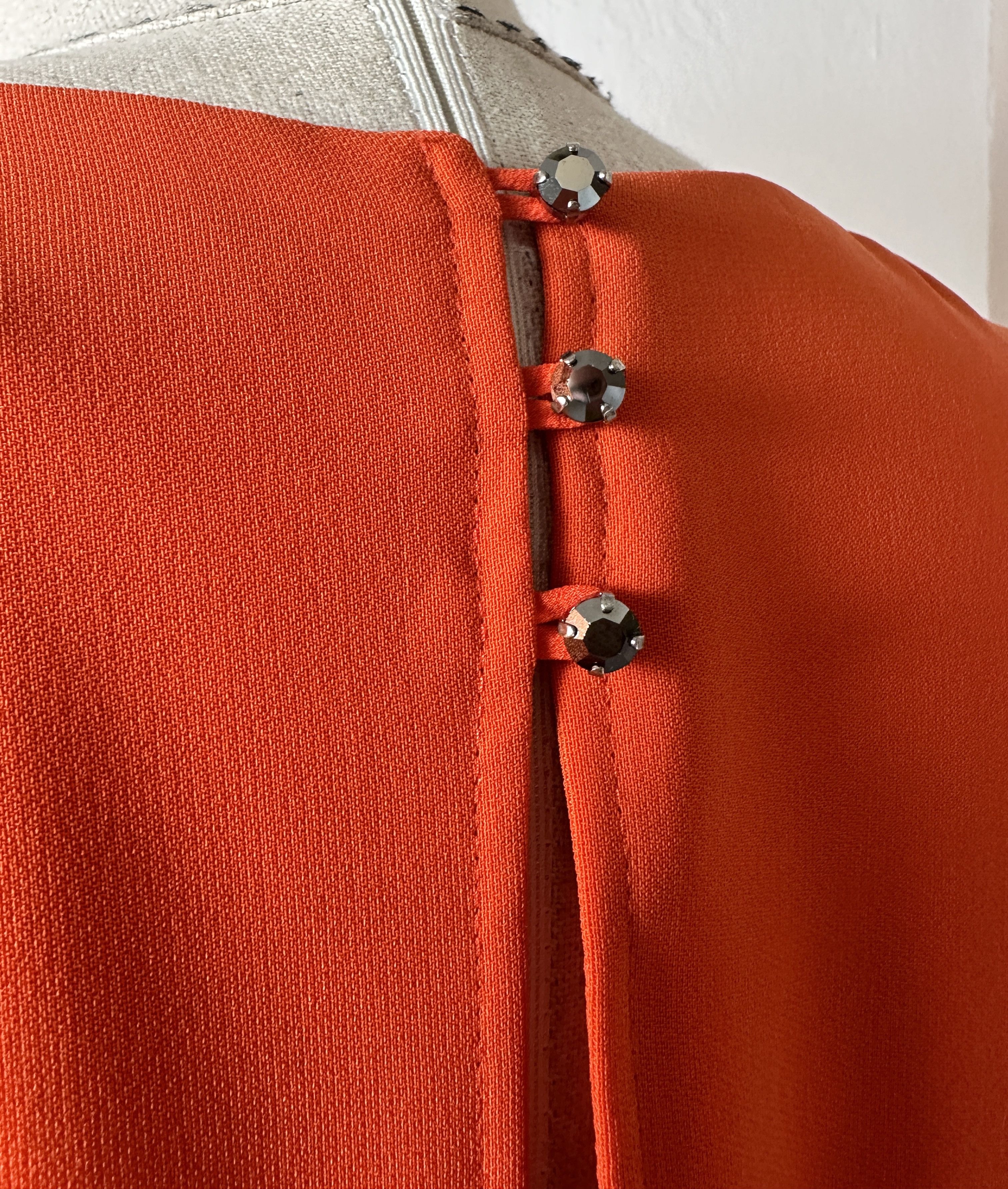 Orange dress