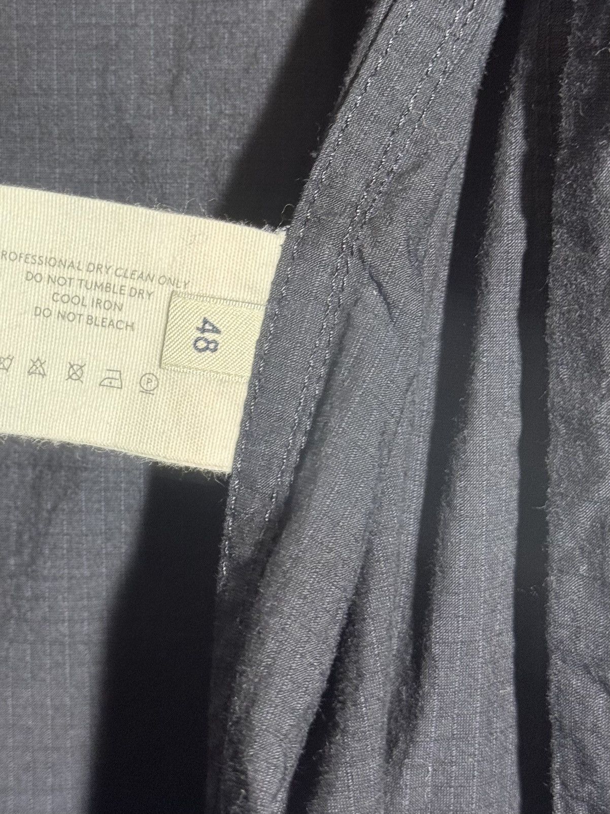 Lemaire lemaire short sleeves blazer jacket in navy cotton 48 Size US M / EU 48-50 / 2 - 3 Thumbnail